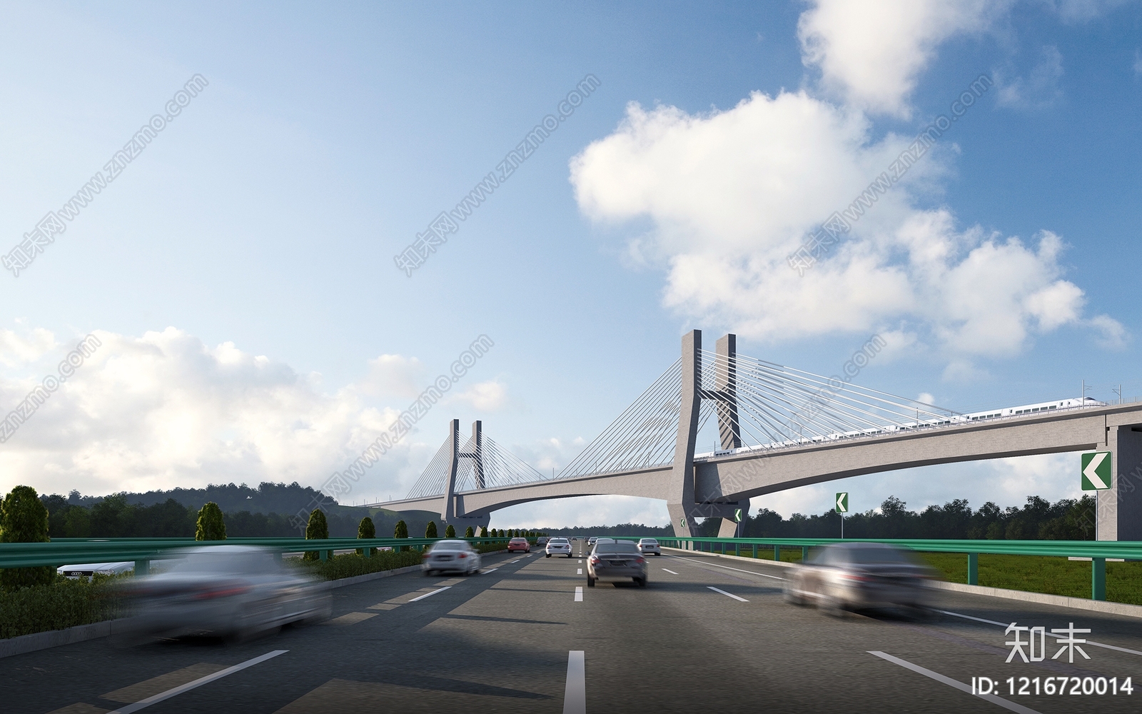 现代主义桁架结构3D模型下载【ID:1216720014】
