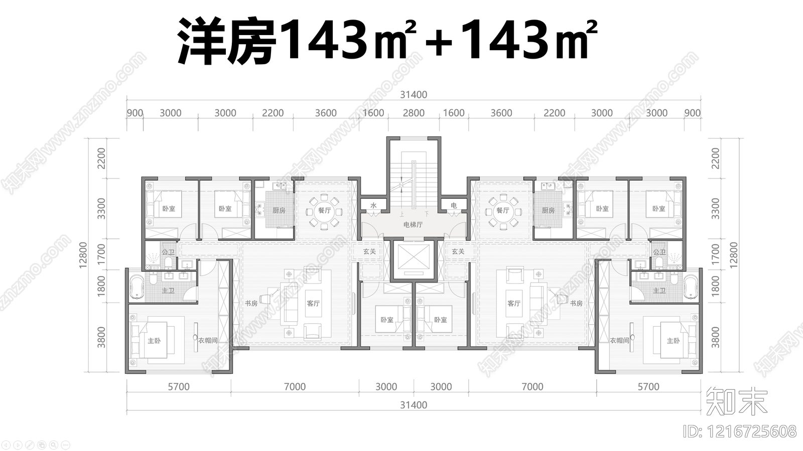 多层住宅施工图下载【ID:1216725608】