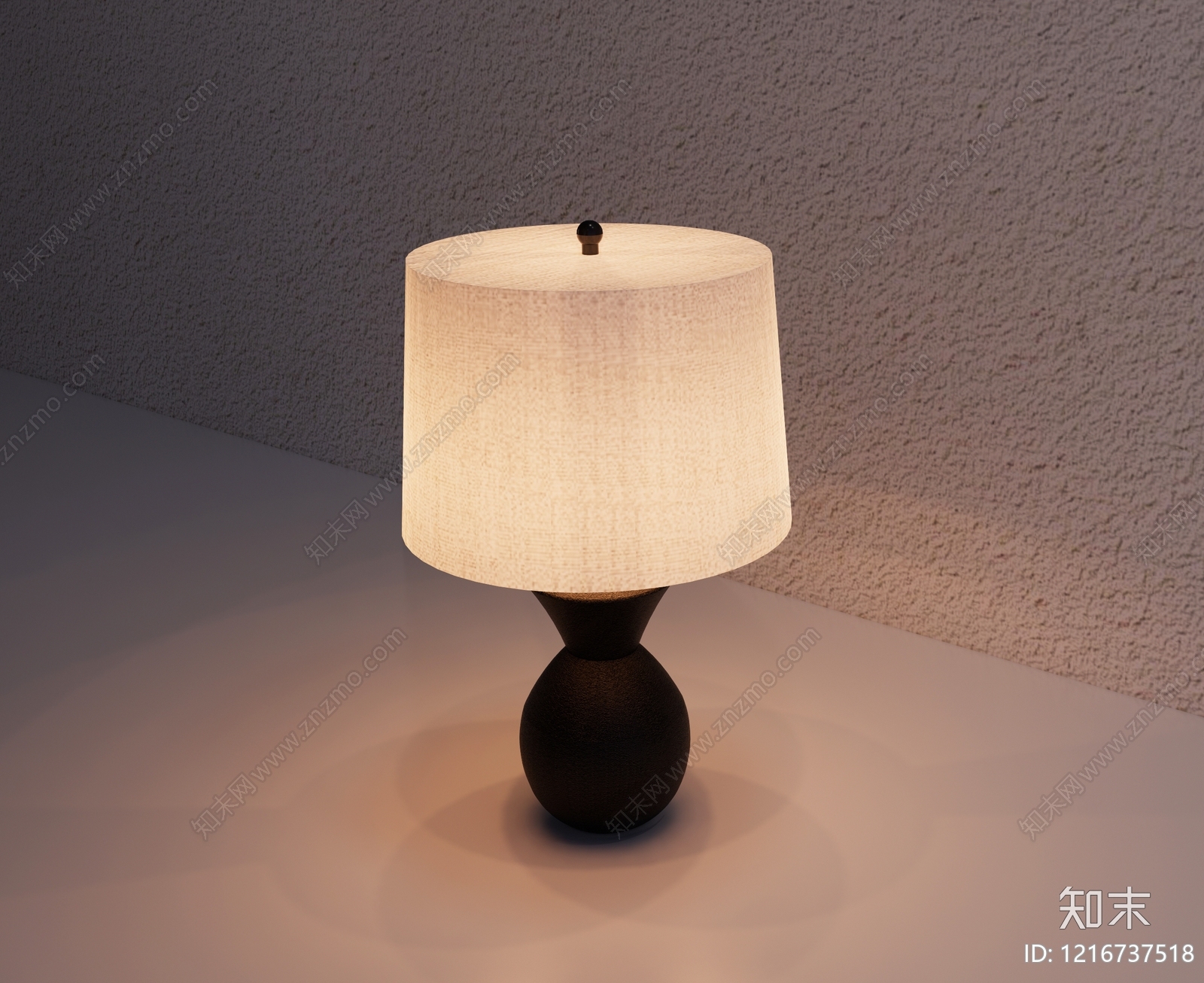 现代简约台灯3D模型下载【ID:1216737518】