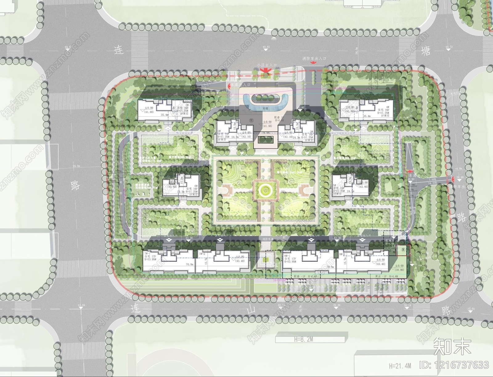 高层住宅施工图下载【ID:1216737633】
