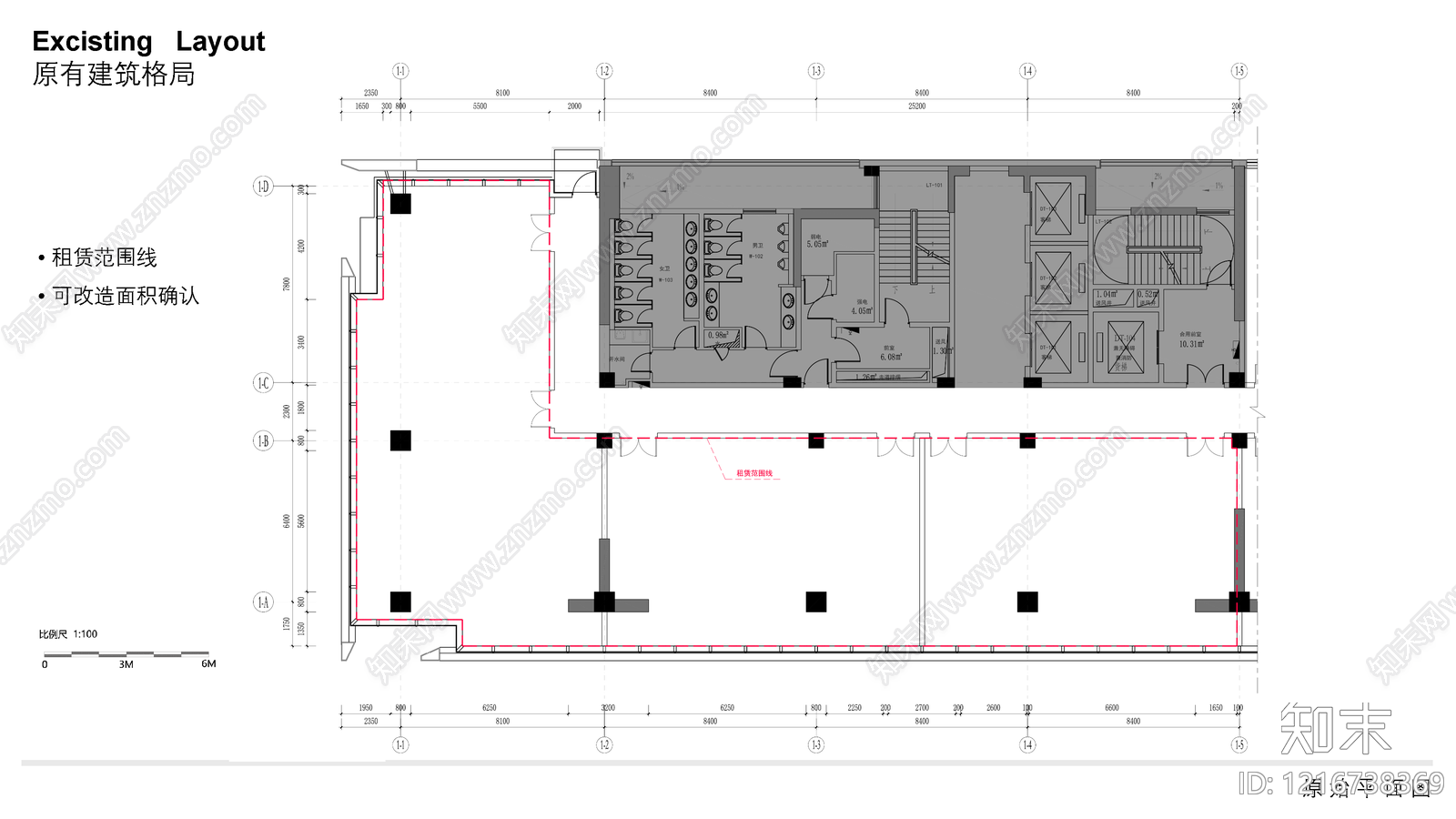 现代其他商业空间施工图下载【ID:1216738369】