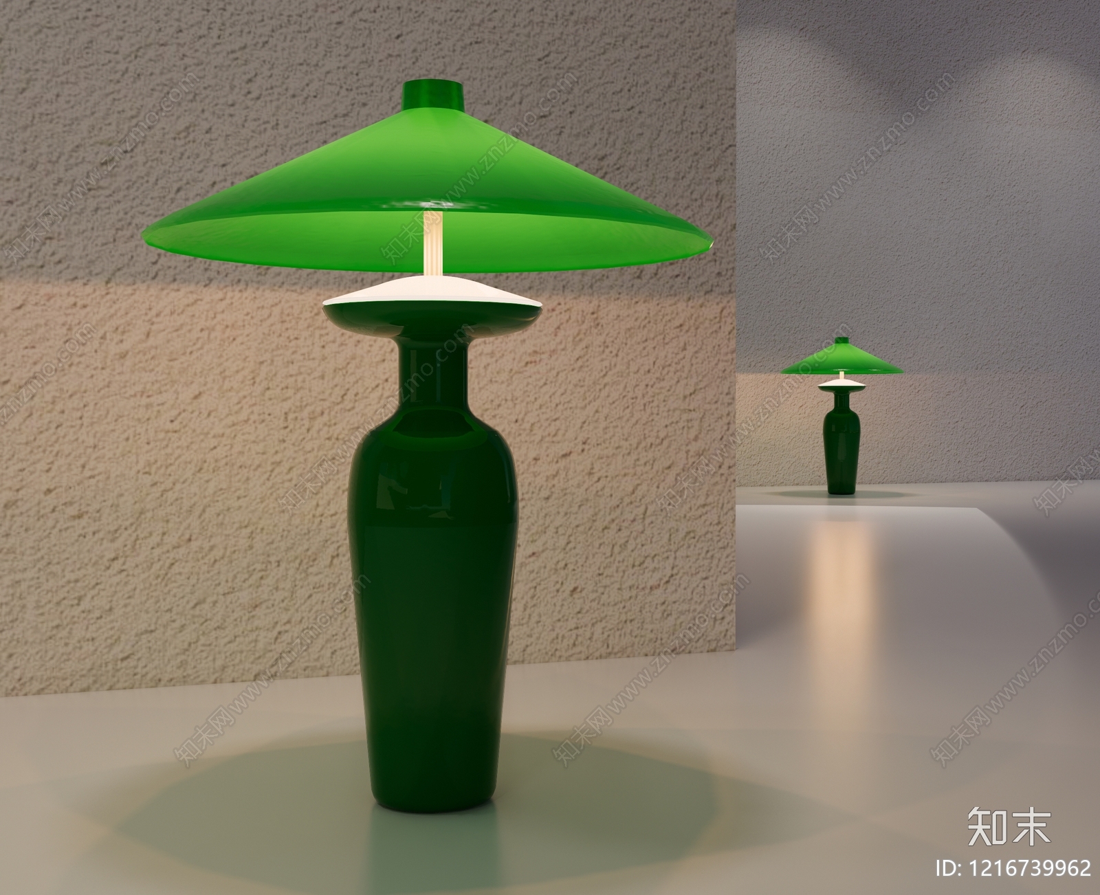 现代简约台灯3D模型下载【ID:1216739962】