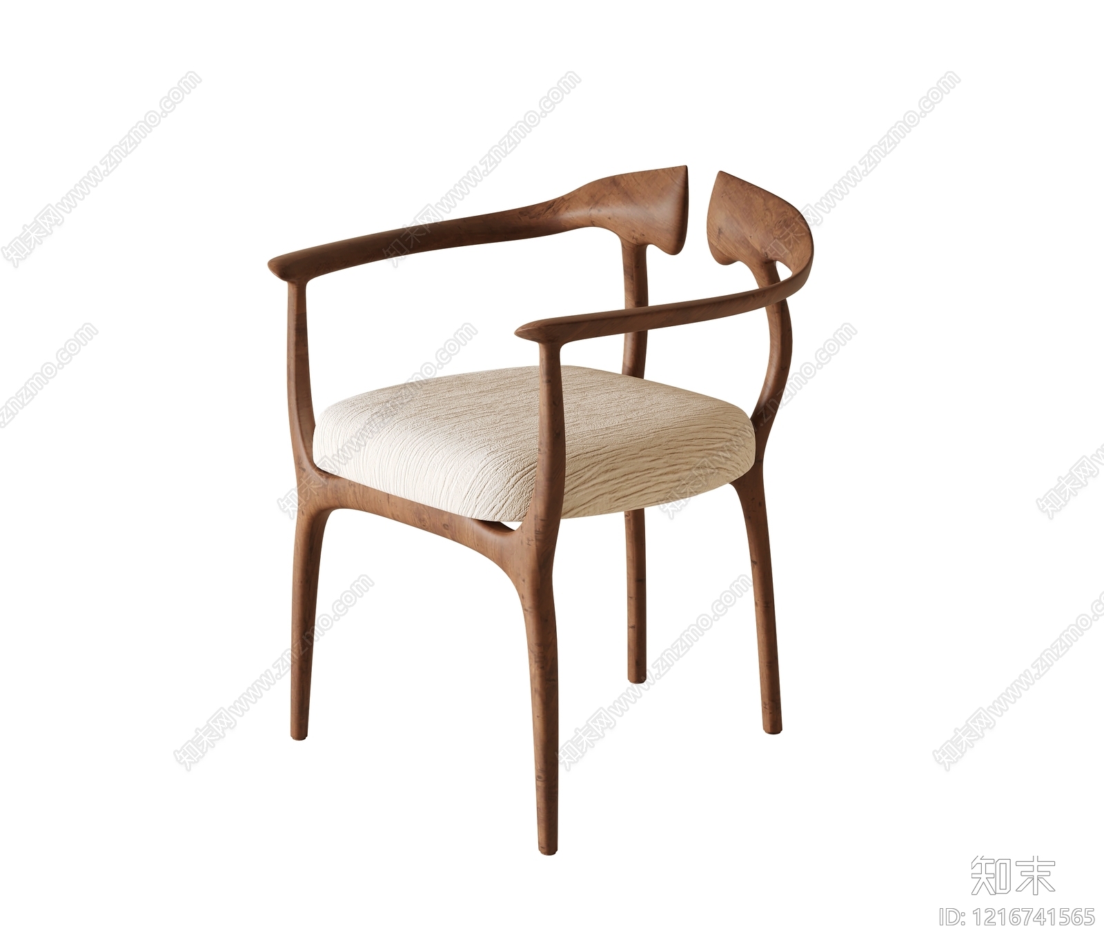 中古风餐椅SU模型下载【ID:1216741565】