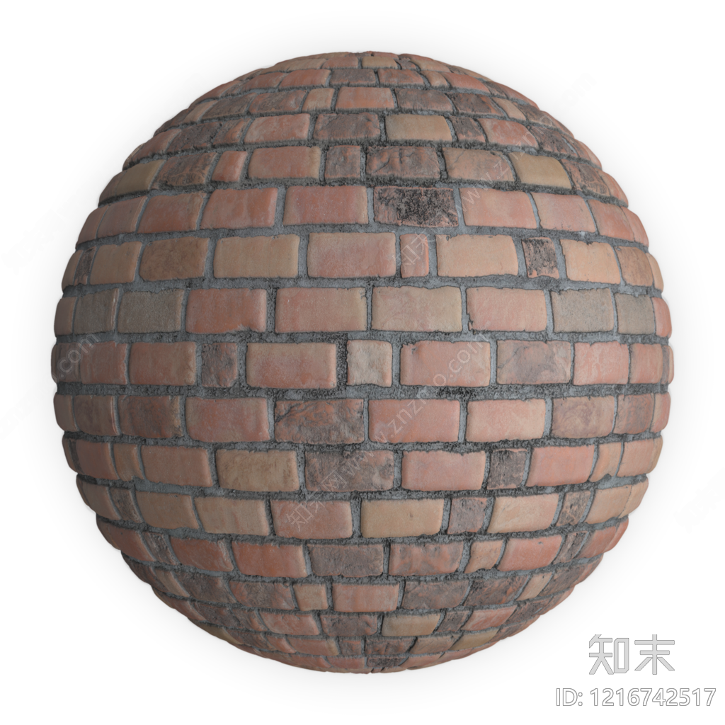 红砖墙面贴图下载【ID:1216742517】