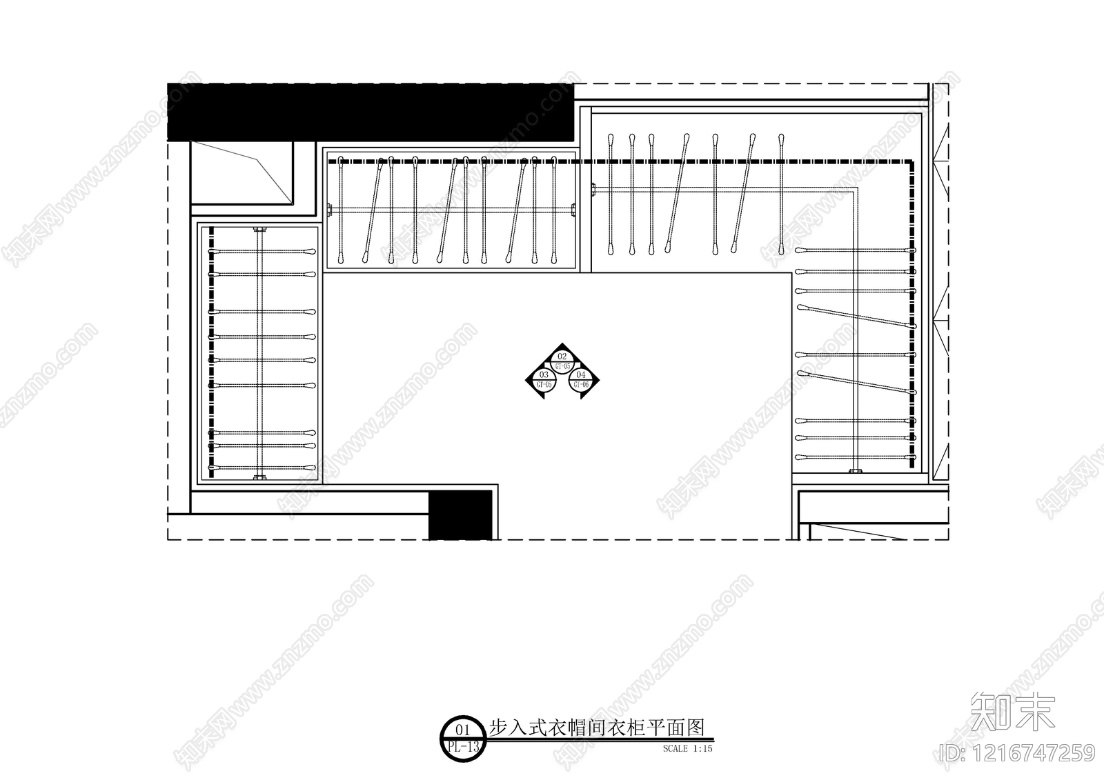 柜体节点cad施工图下载【ID:1216747259】