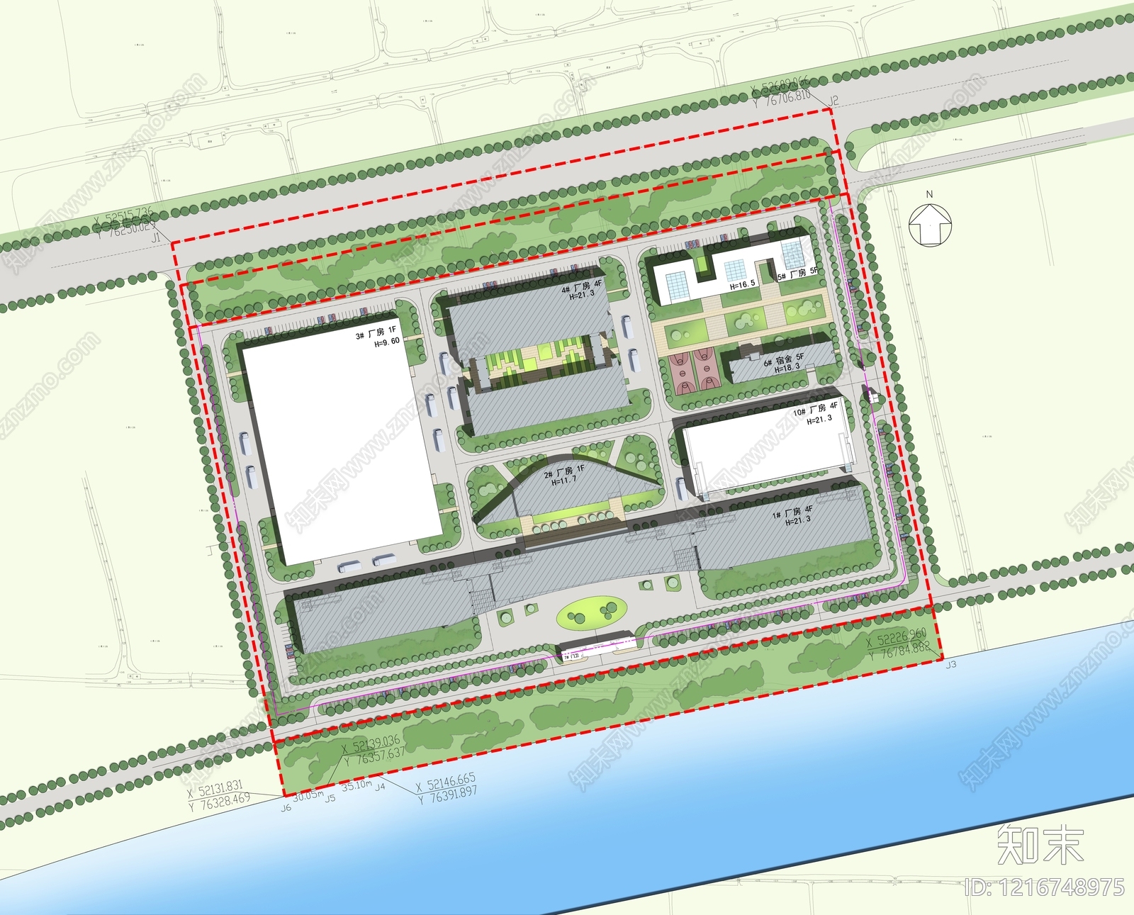 现代厂房施工图下载【ID:1216748975】