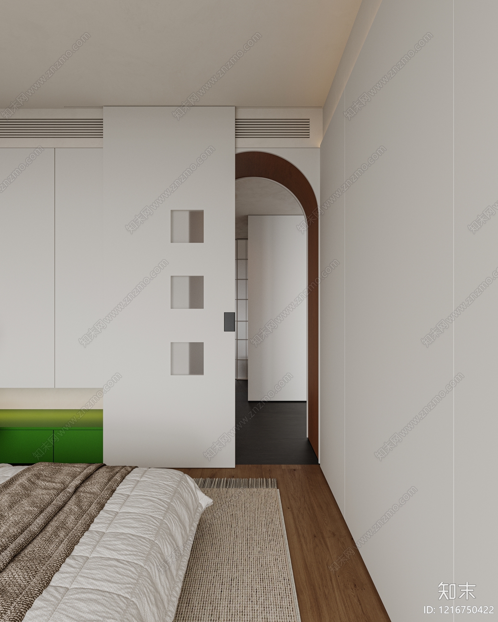 现代简约通用儿童房3D模型下载【ID:1216750422】