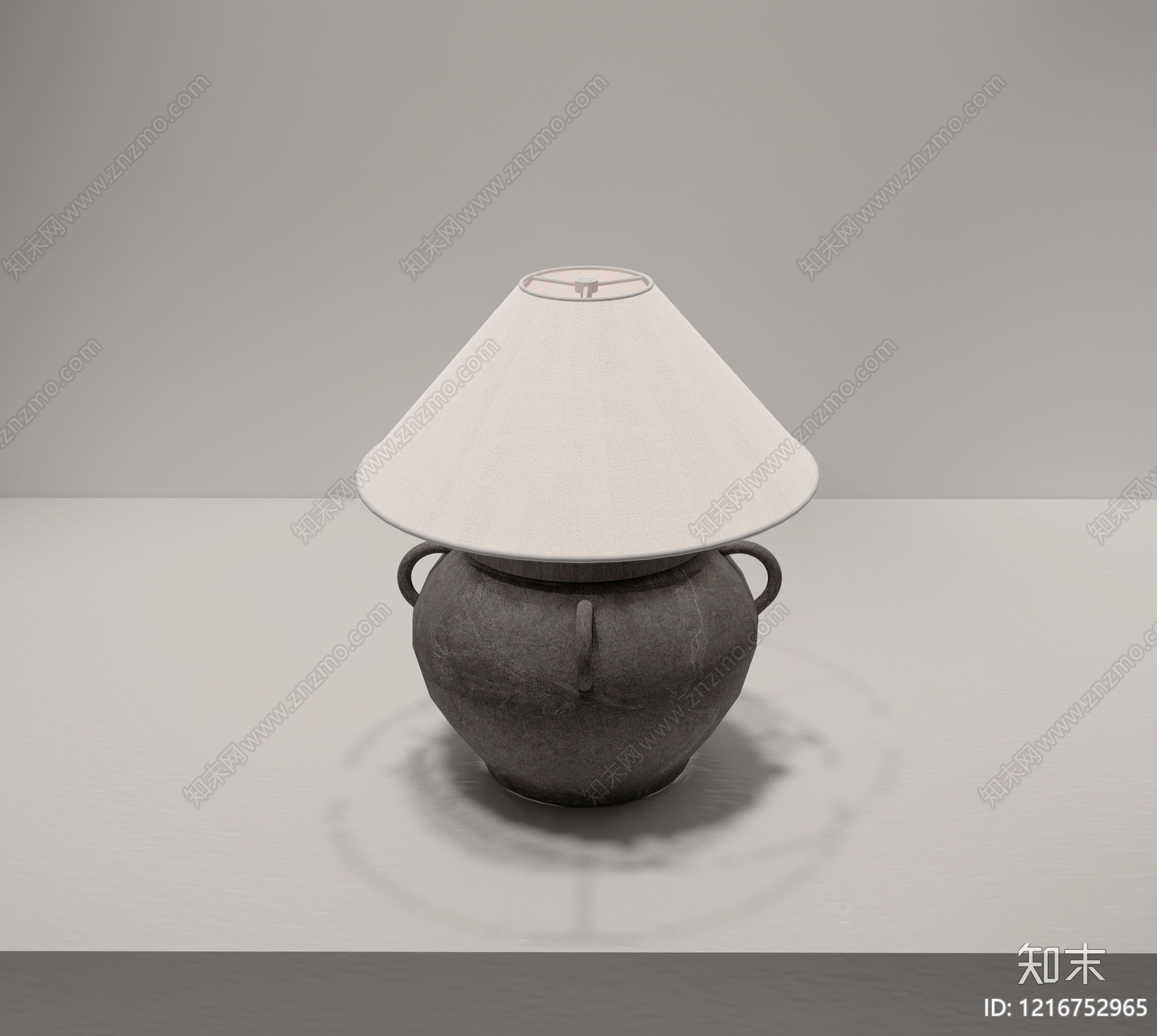 侘寂台灯3D模型下载【ID:1216752965】