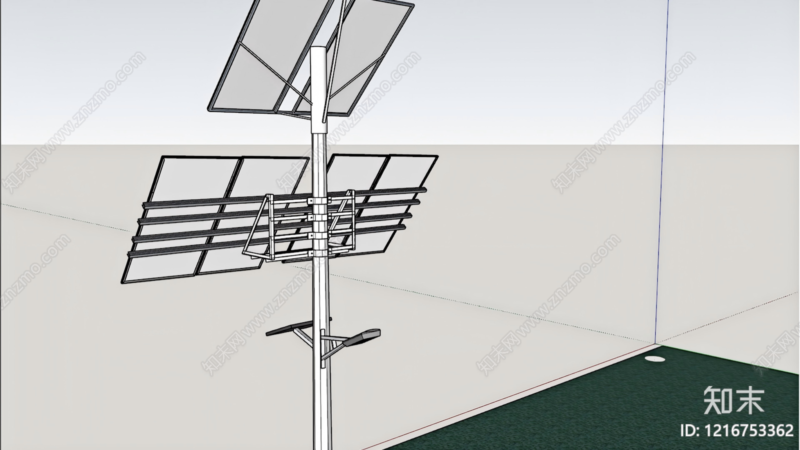 现代主义灯具SU模型下载【ID:1216753362】