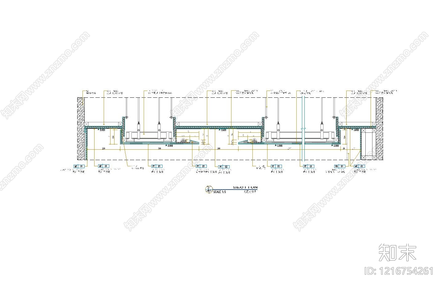 吊顶节点施工图下载【ID:1216754261】