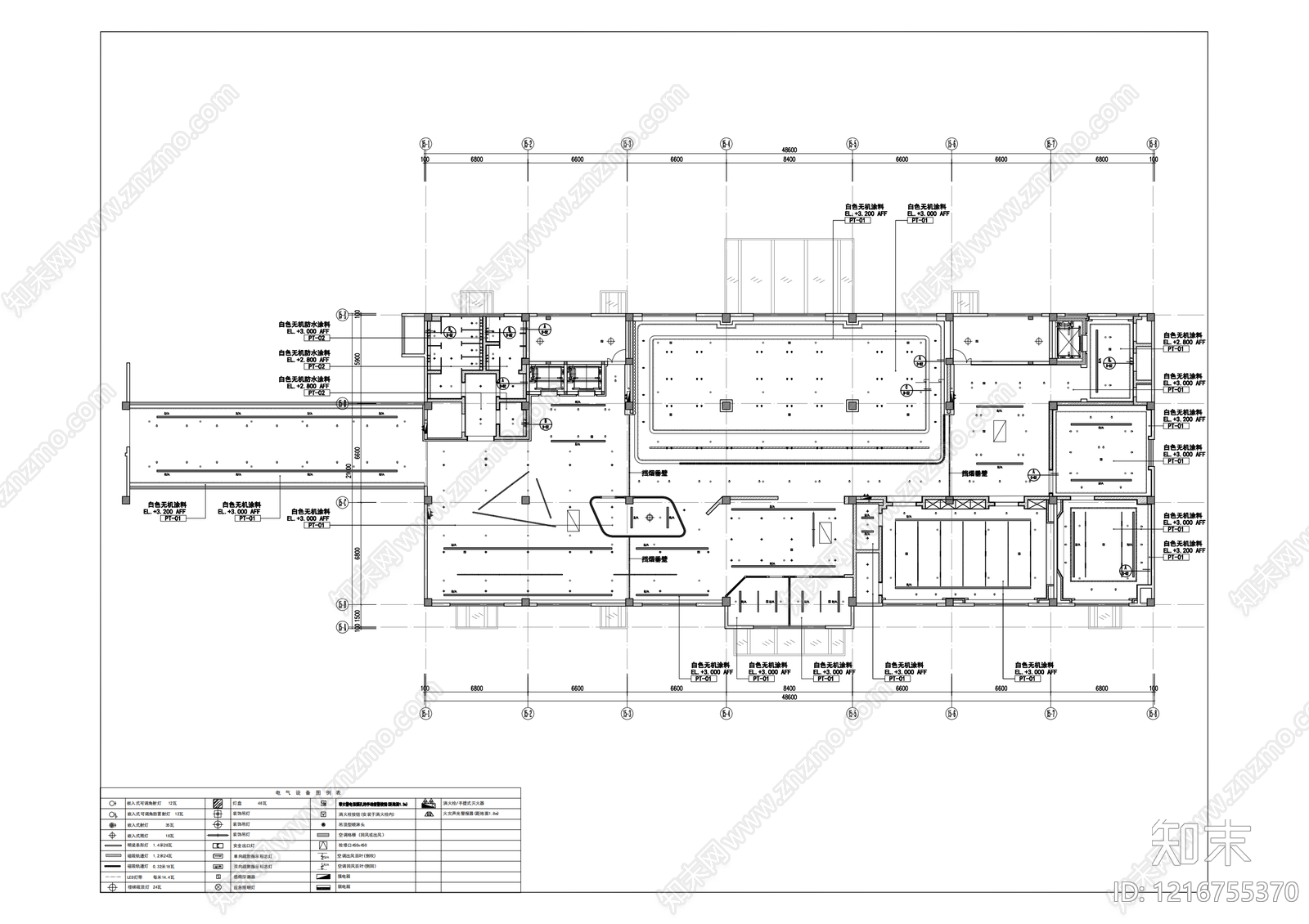 现代整体办公空间cad施工图下载【ID:1216755370】