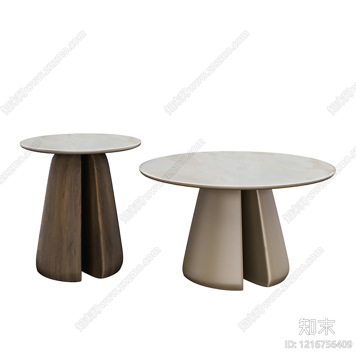 现代简约茶几3D模型下载【ID:1216756409】