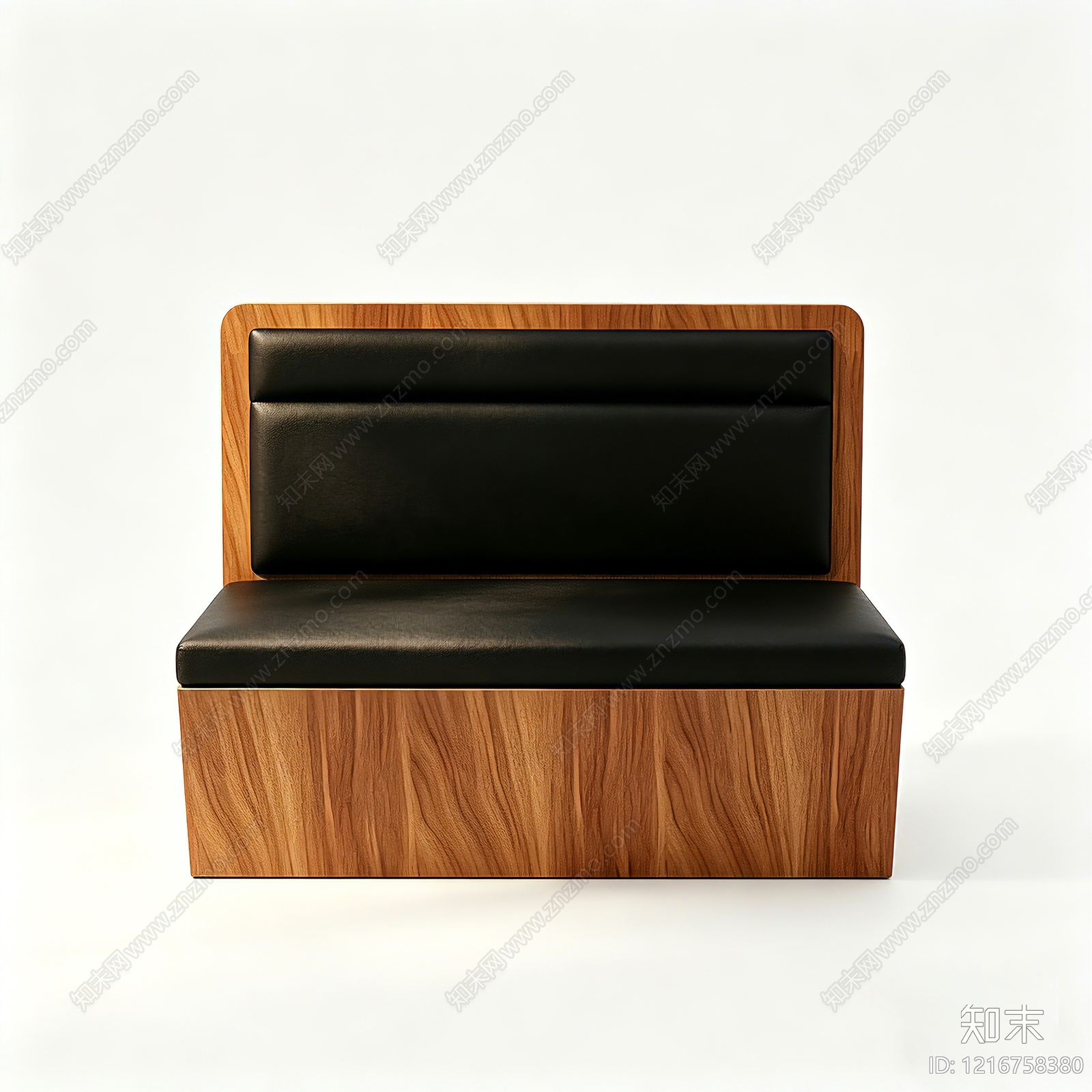 现代简约卡座沙发3D模型下载【ID:1216758380】