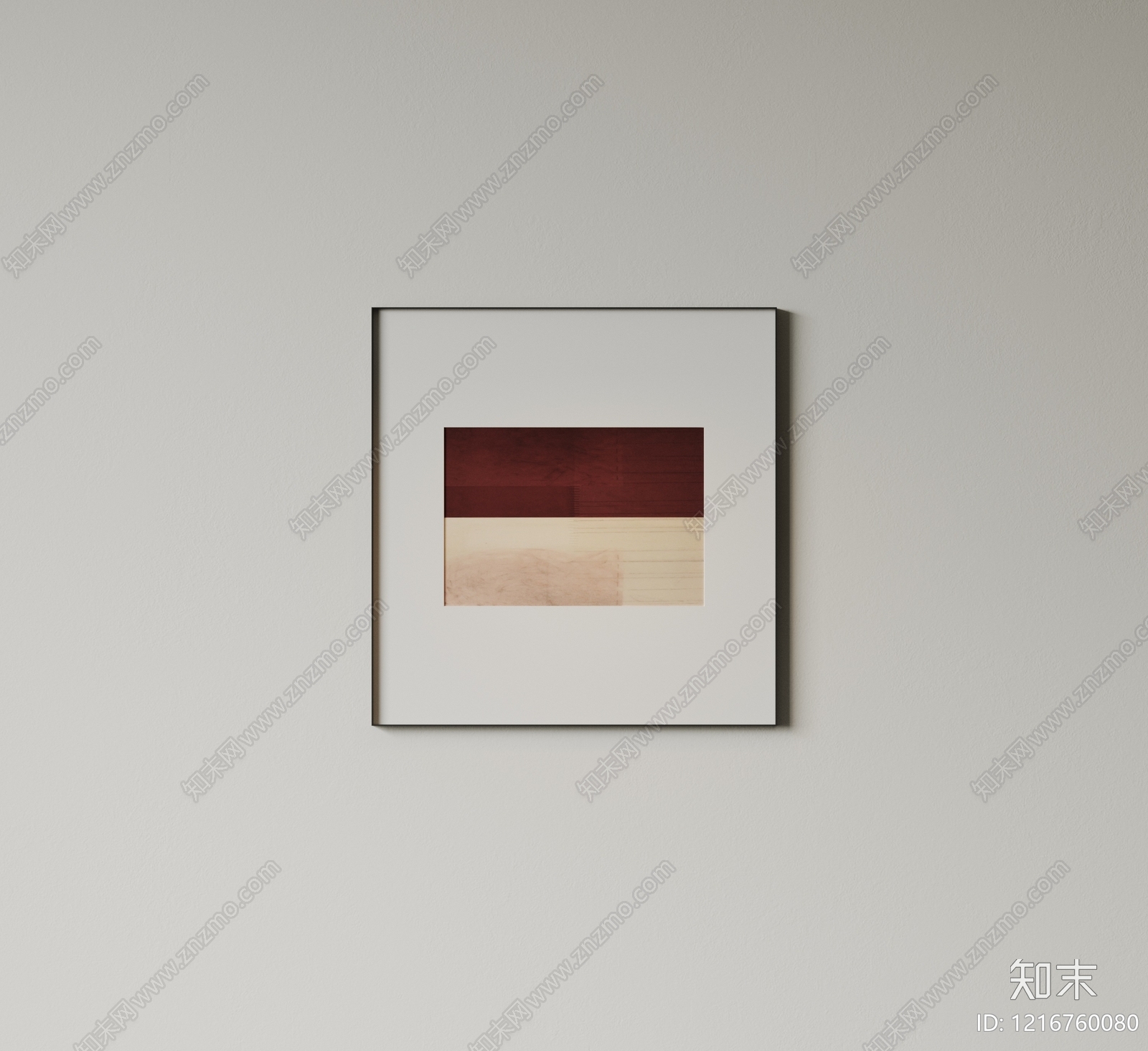 现代挂画SU模型下载【ID:1216760080】