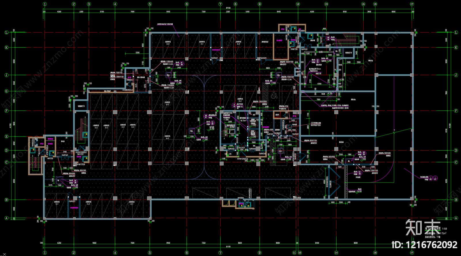 工装平面图施工图下载【ID:1216762092】