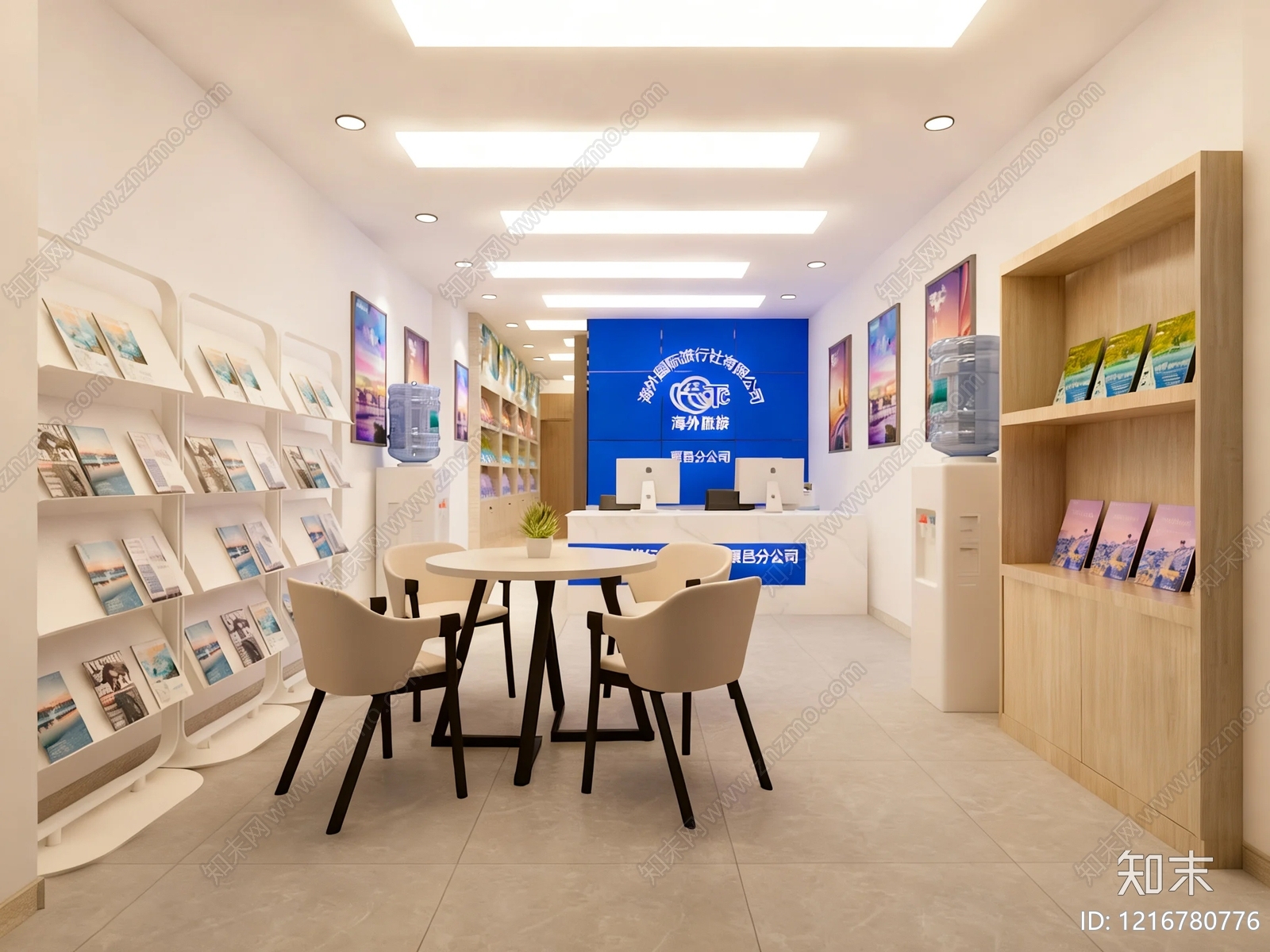 现代简约其他商业空间3D模型下载【ID:1216780776】