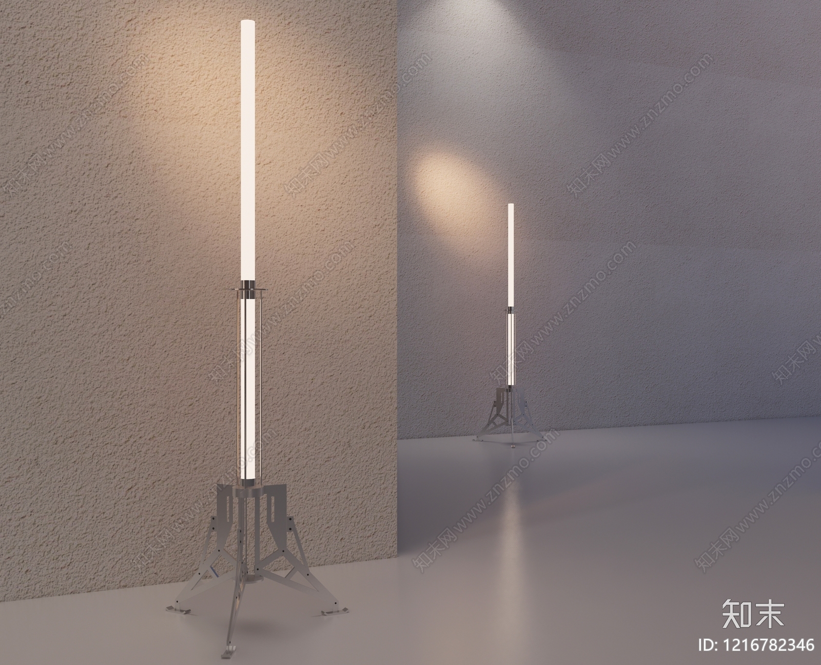 极简主义落地灯3D模型下载【ID:1216782346】