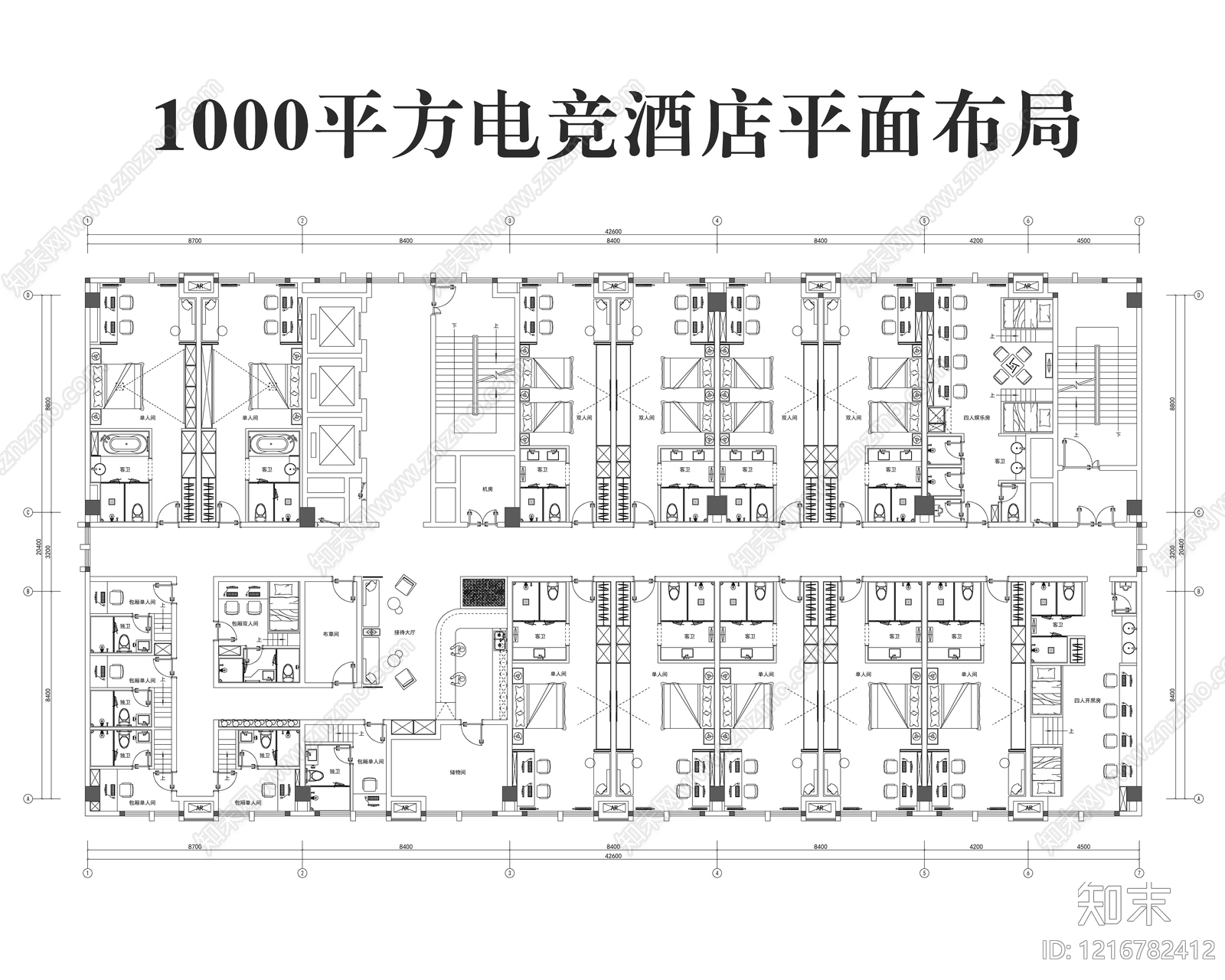 其他酒店施工图下载【ID:1216782412】