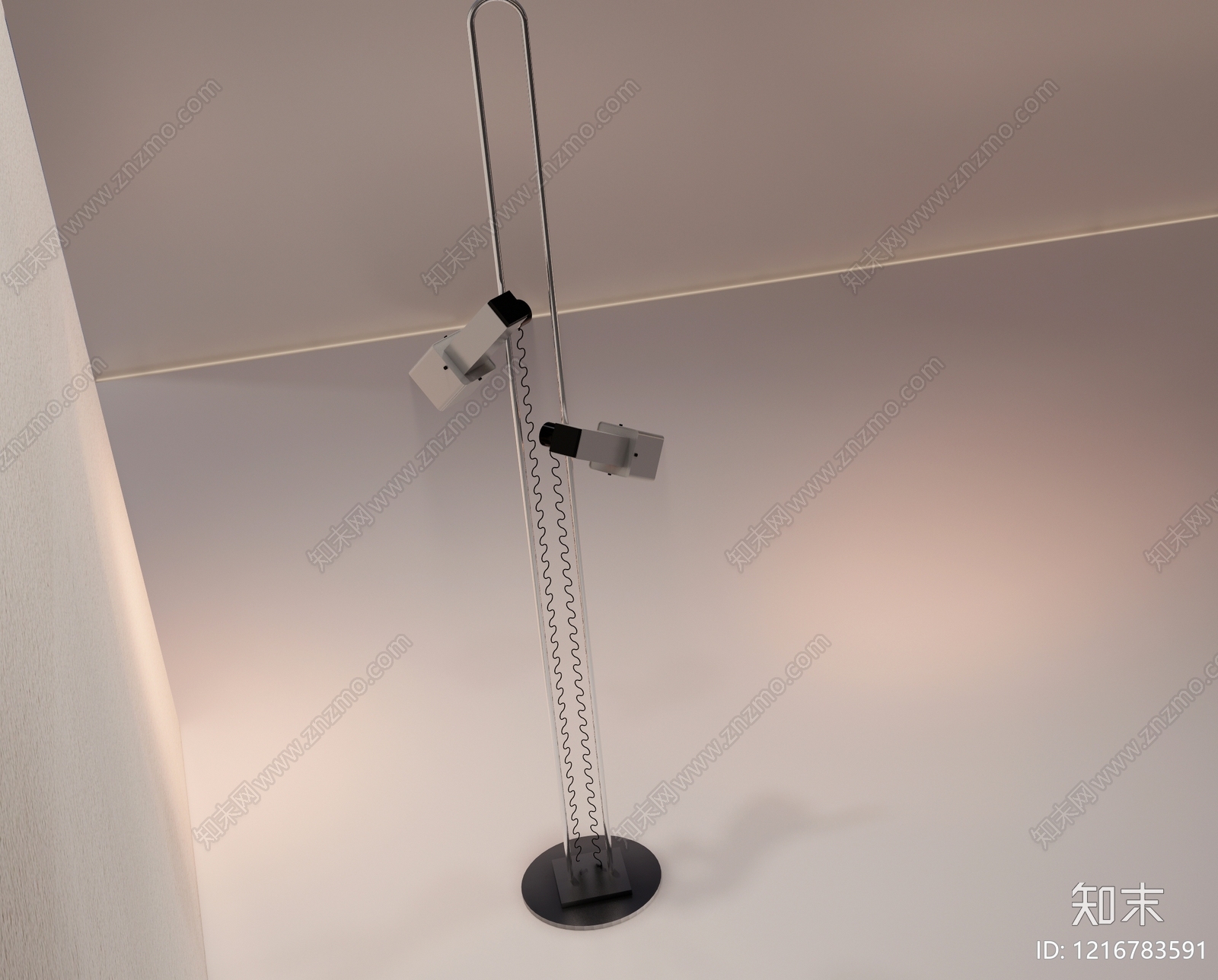 极简主义落地灯3D模型下载【ID:1216783591】