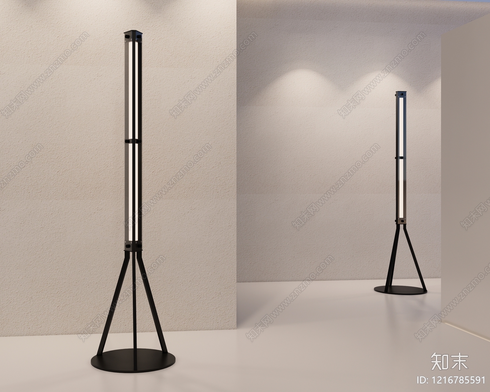 极简主义落地灯3D模型下载【ID:1216785591】