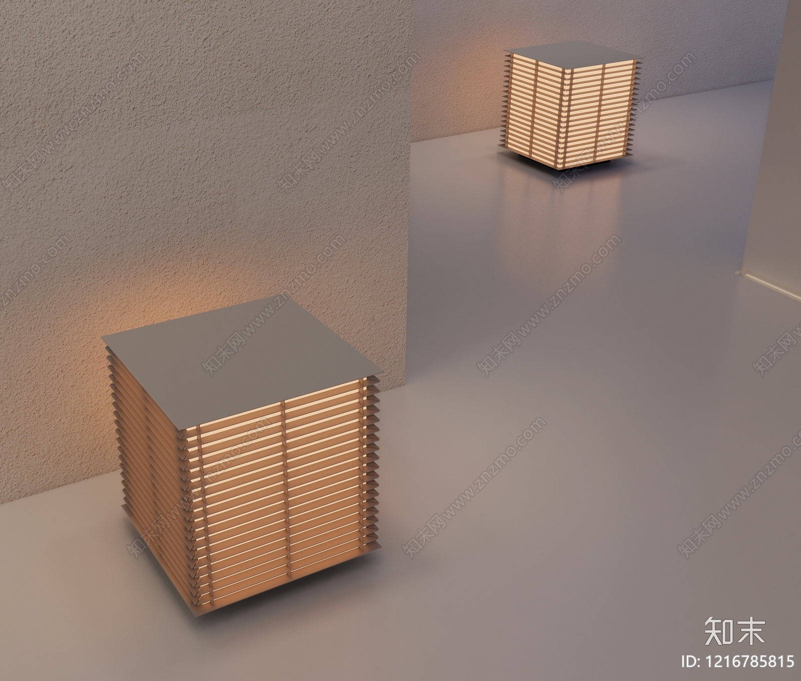 日式落地灯3D模型下载【ID:1216785815】
