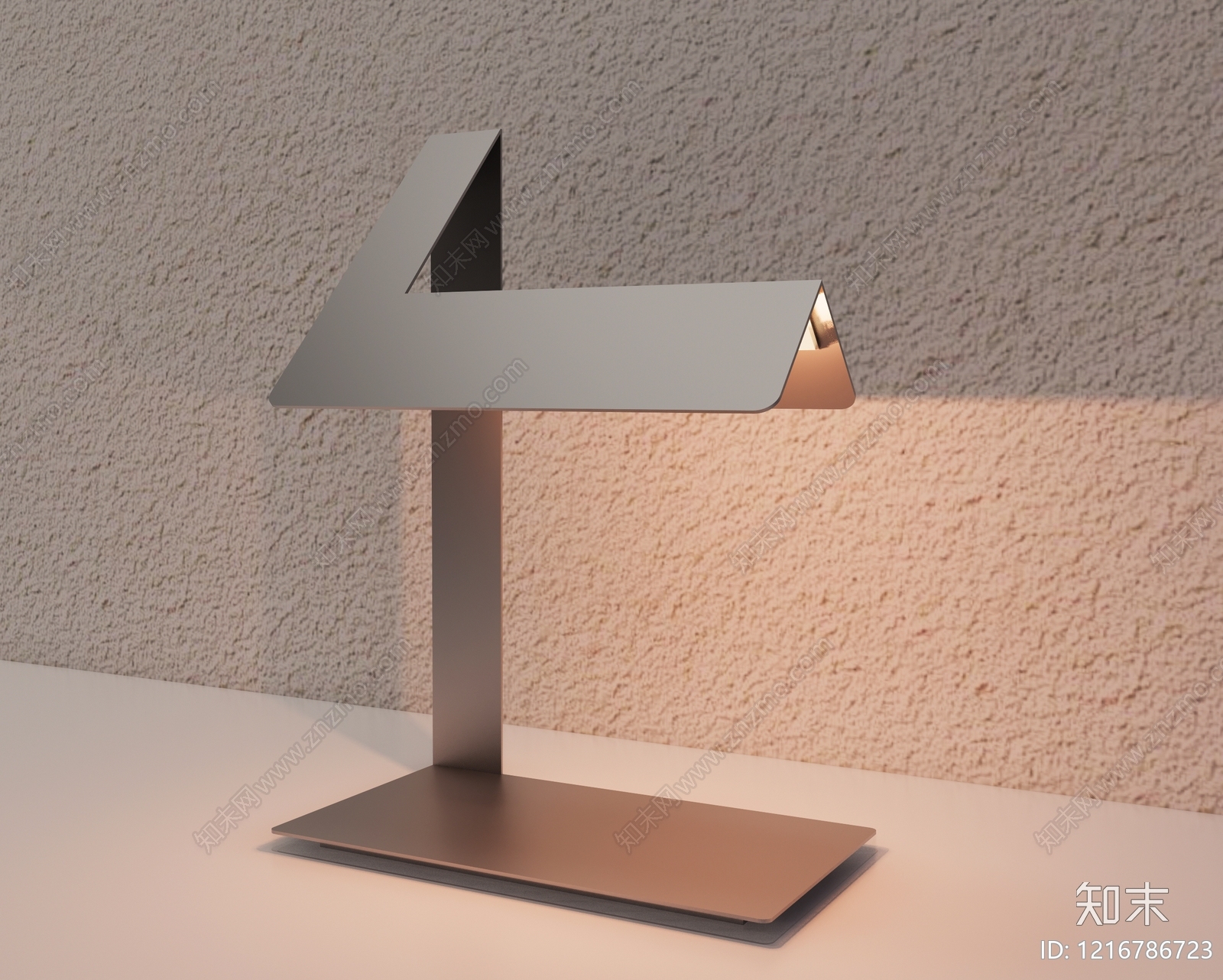 极简主义台灯3D模型下载【ID:1216786723】