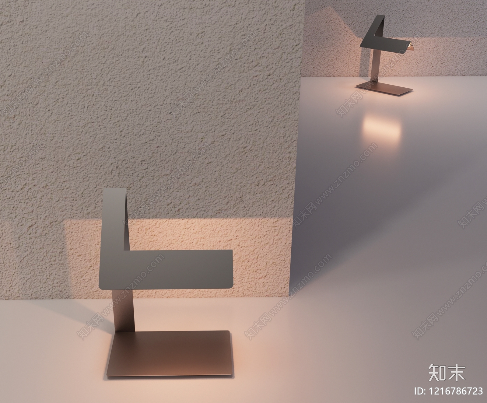 极简主义台灯3D模型下载【ID:1216786723】