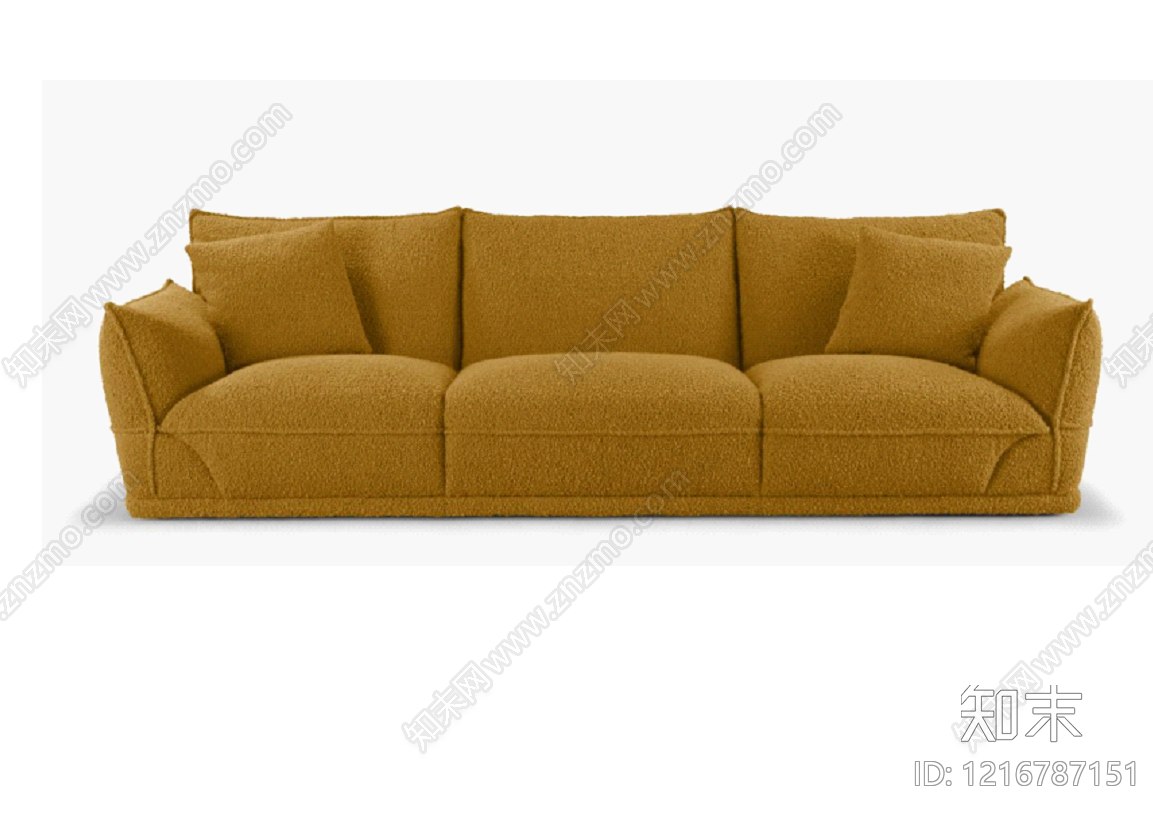 意式沙发施工图下载【ID:1216787151】