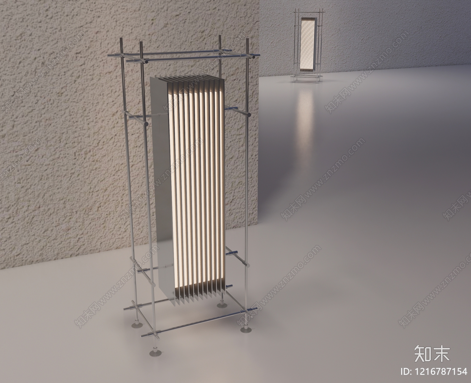 极简主义落地灯3D模型下载【ID:1216787154】