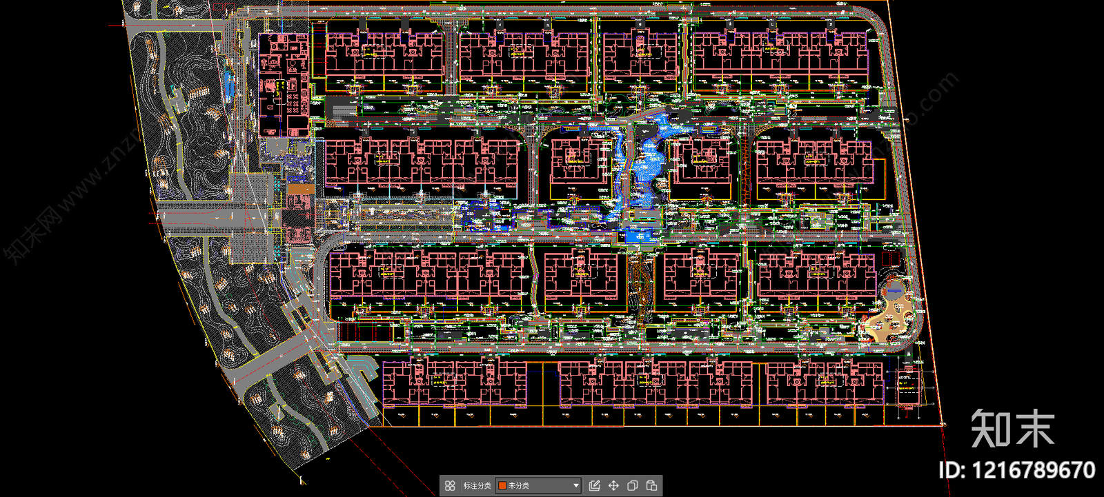 示范区景观施工图下载【ID:1216789670】