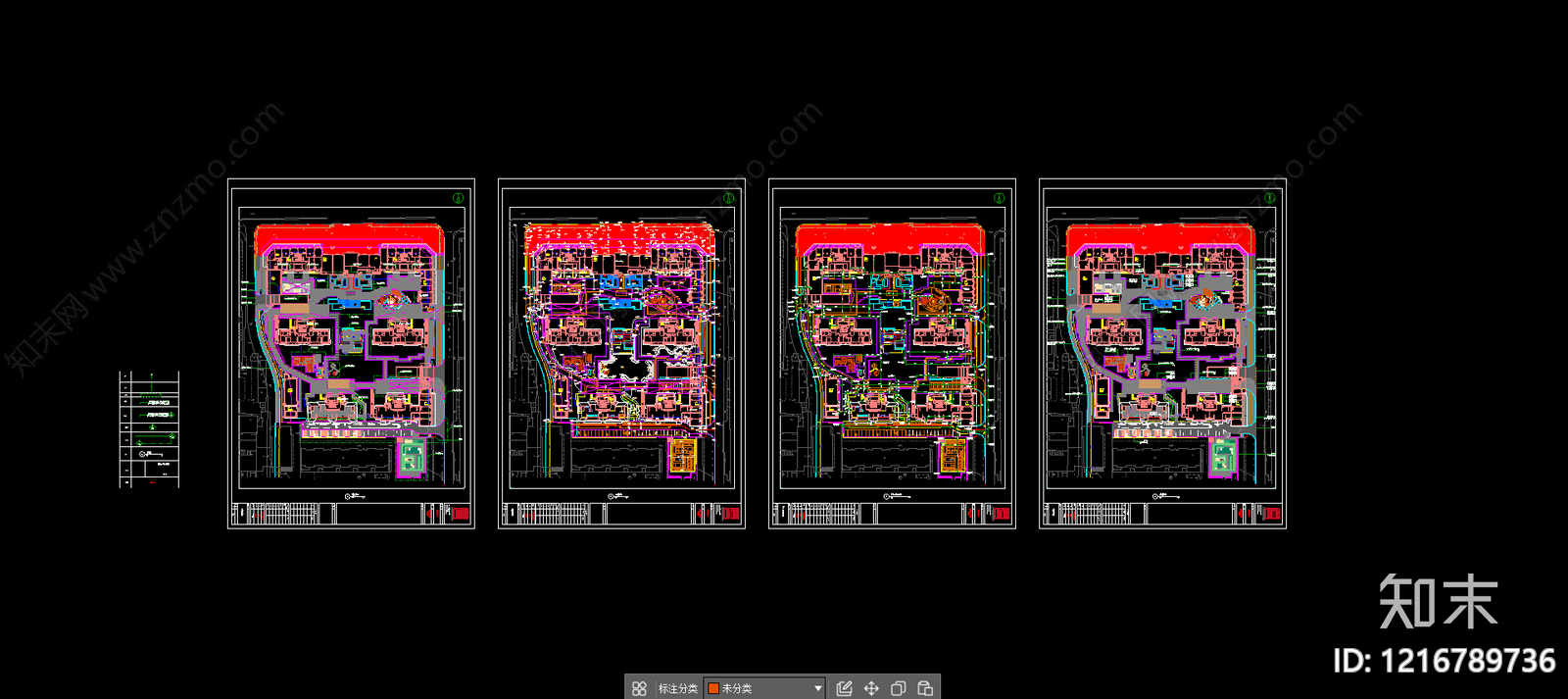 示范区景观施工图下载【ID:1216789736】