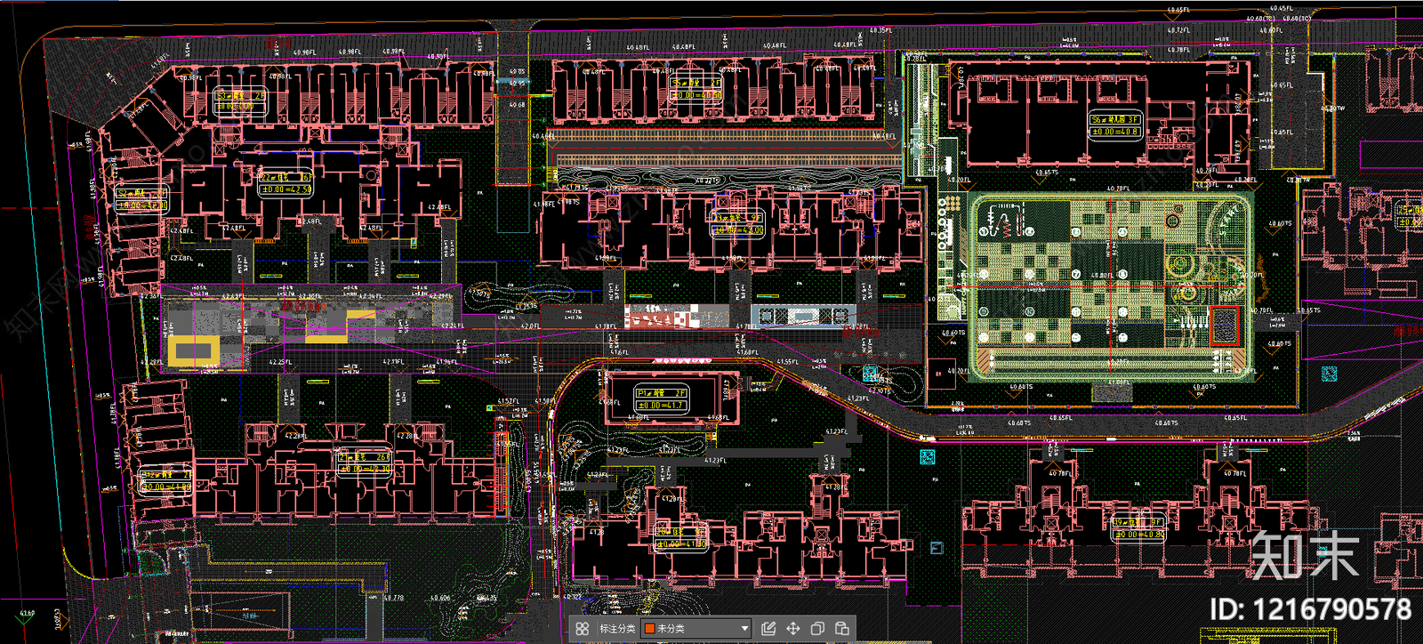 示范区景观施工图下载【ID:1216790578】