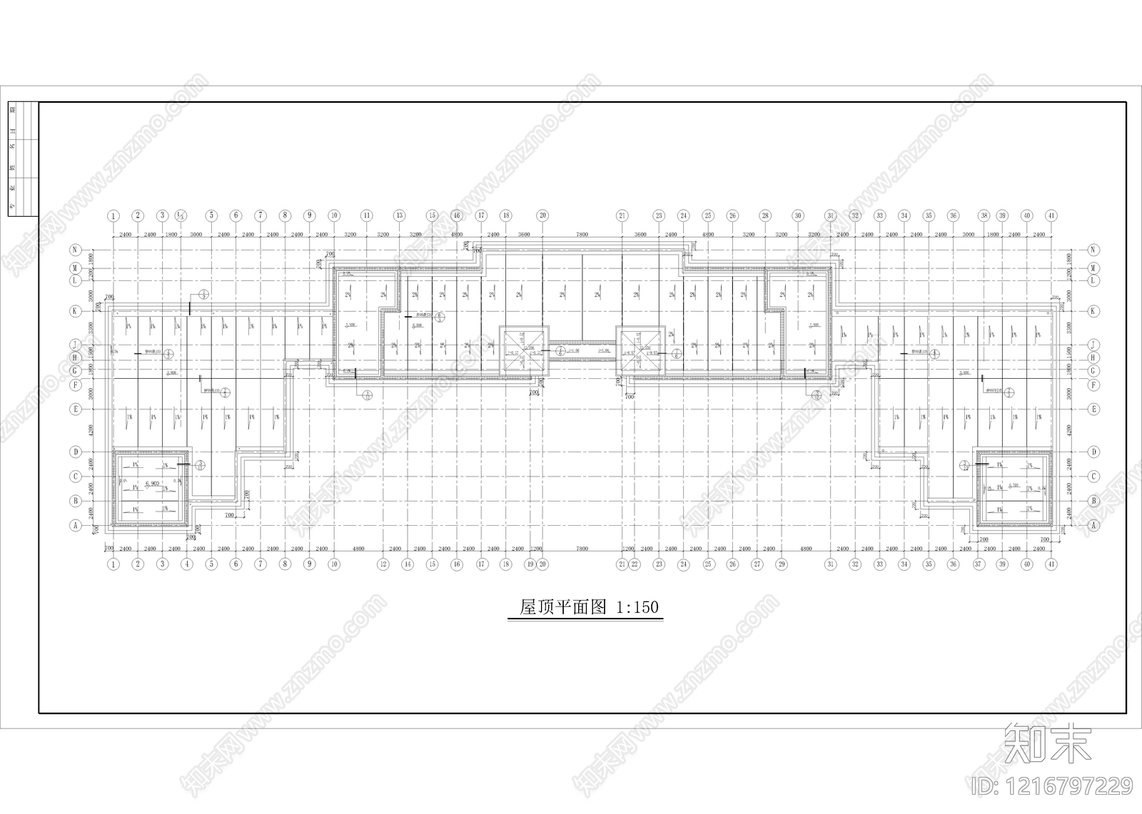 现代新中式茶馆施工图下载【ID:1216797229】