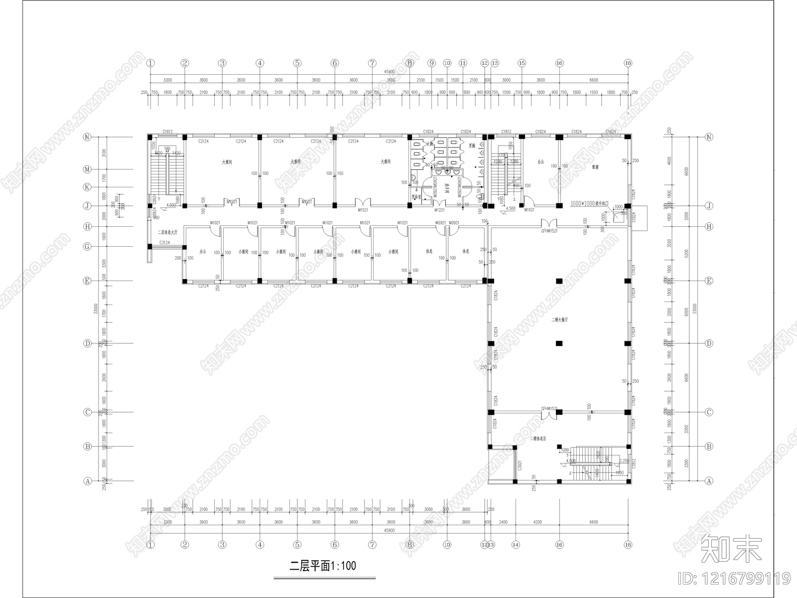 现代其他建筑施工图下载【ID:1216799119】