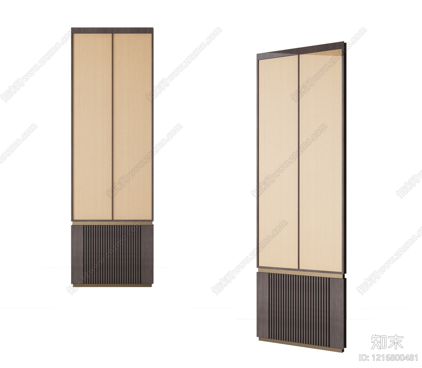 新中式屏风3D模型下载【ID:1216800481】