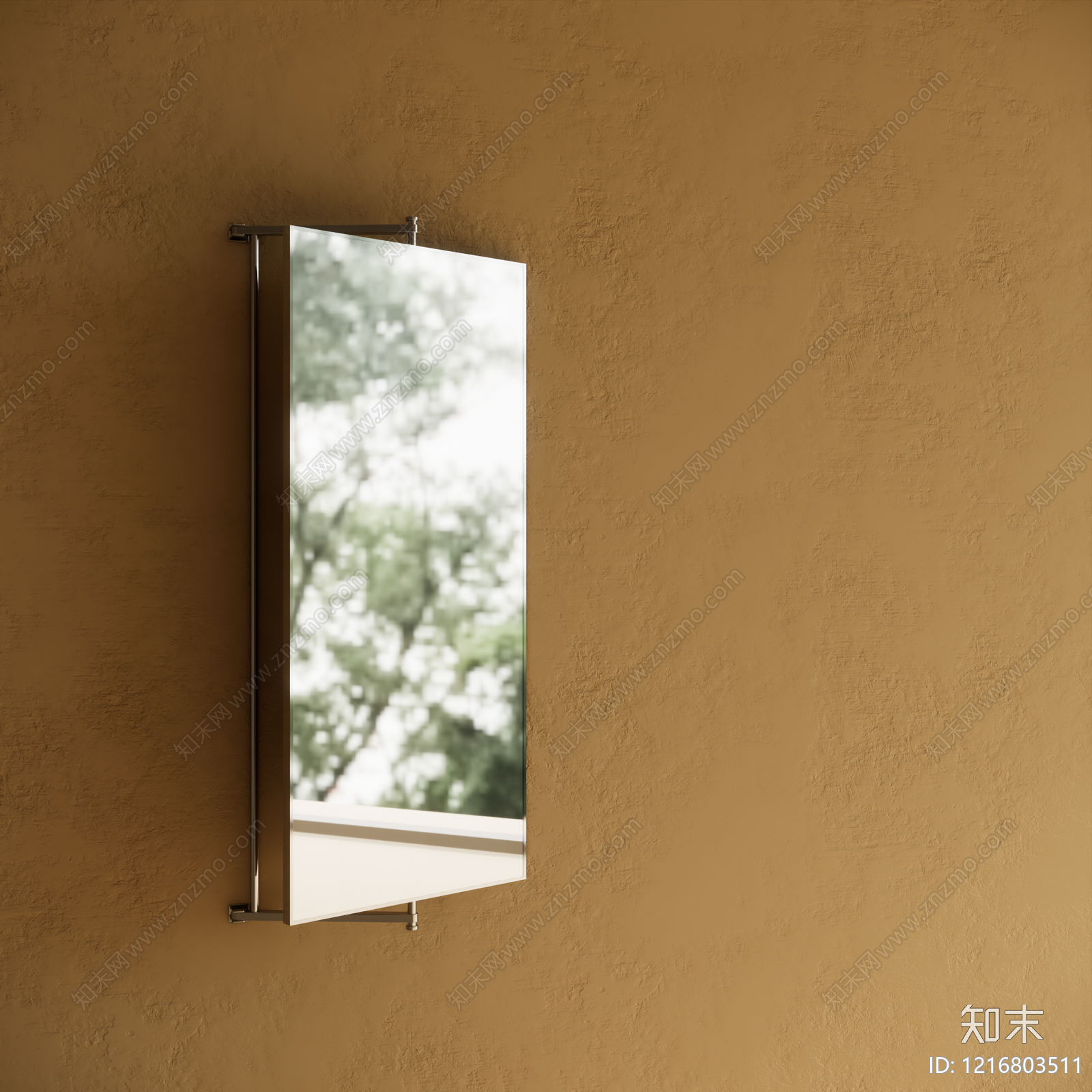 现代镜子SU模型下载【ID:1216803511】