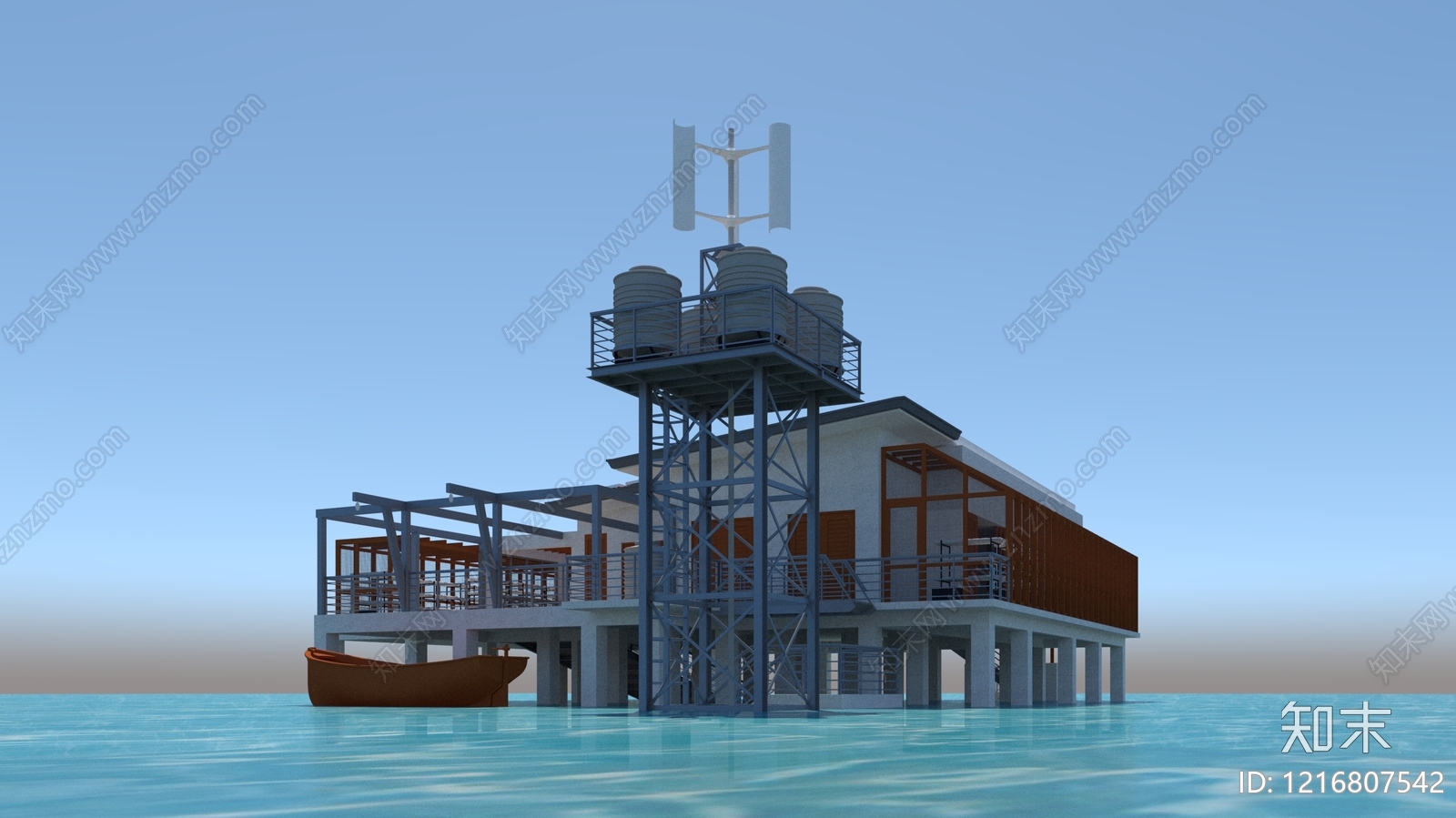 现代其他公共建筑SU模型下载【ID:1216807542】