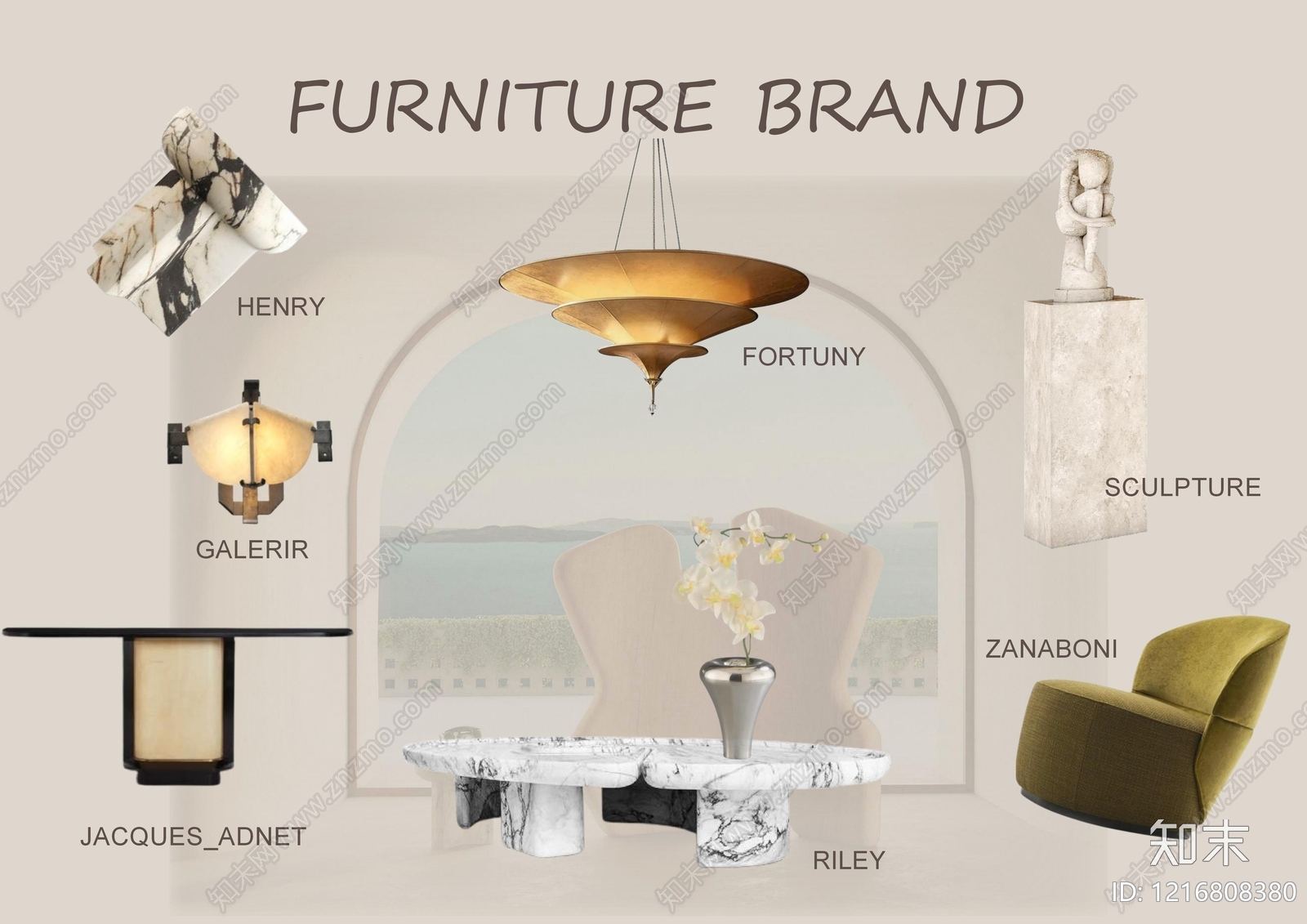 现代轻奢样板间下载【ID:1216808380】