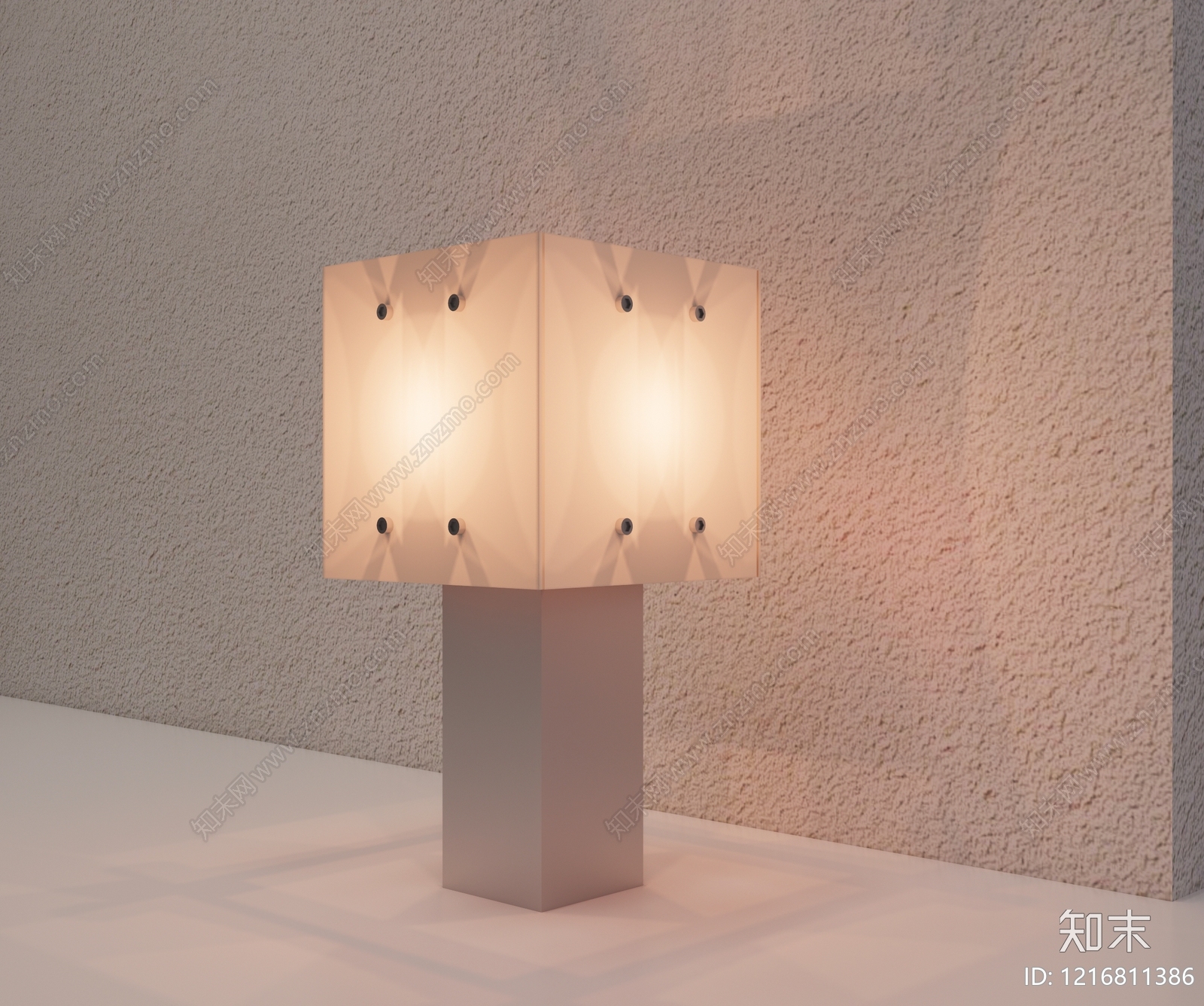 极简主义台灯3D模型下载【ID:1216811386】