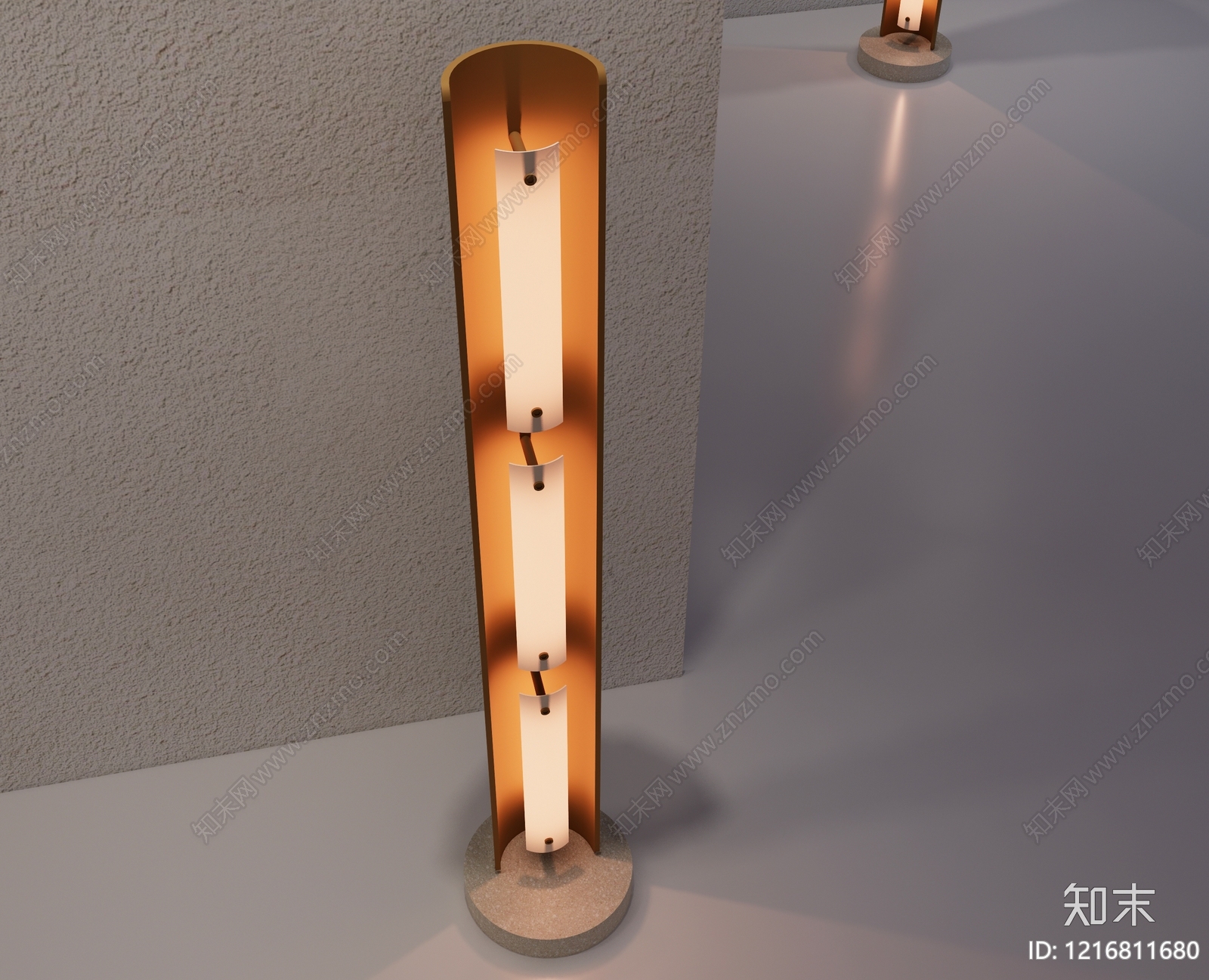 极简主义落地灯3D模型下载【ID:1216811680】