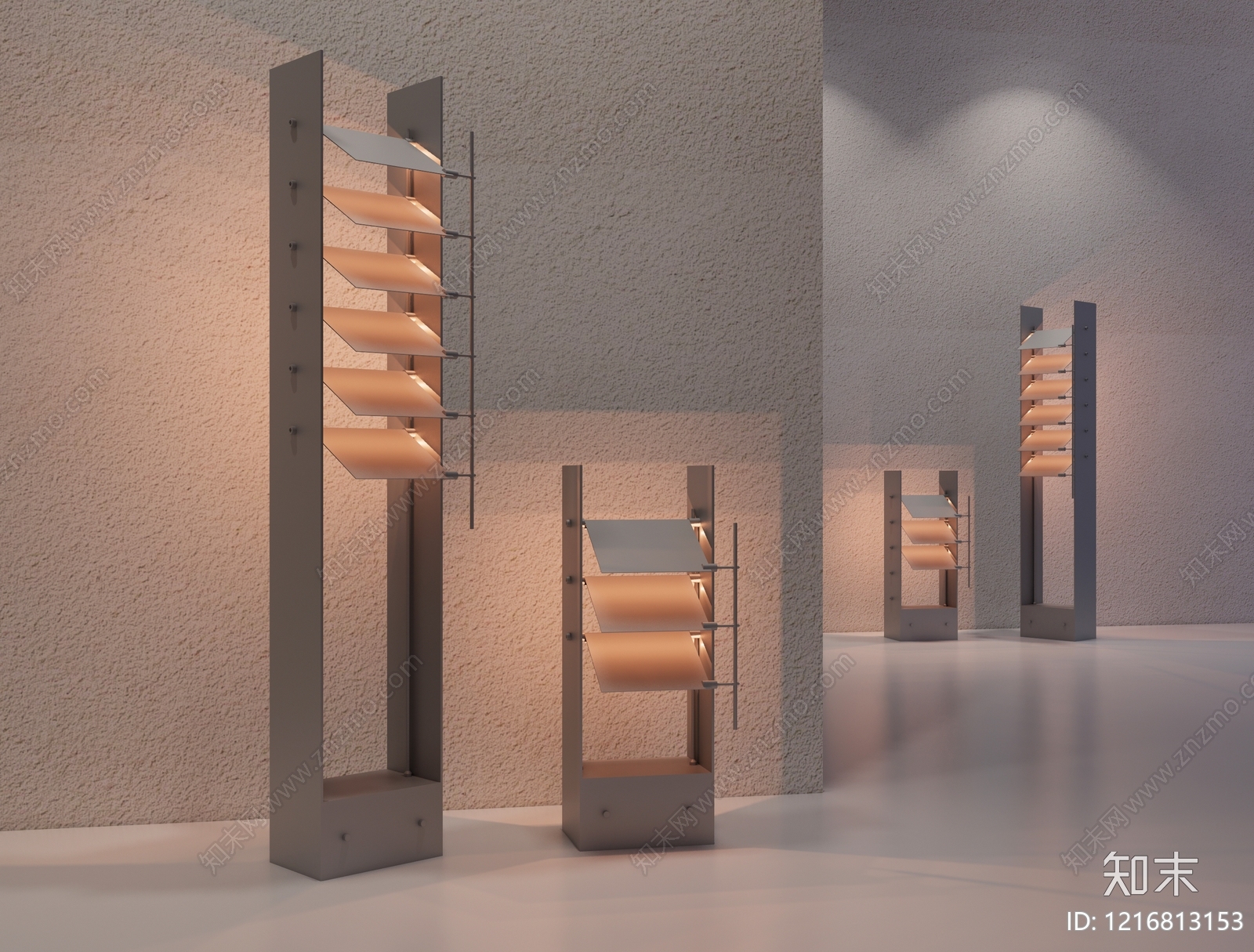 极简主义落地灯3D模型下载【ID:1216813153】