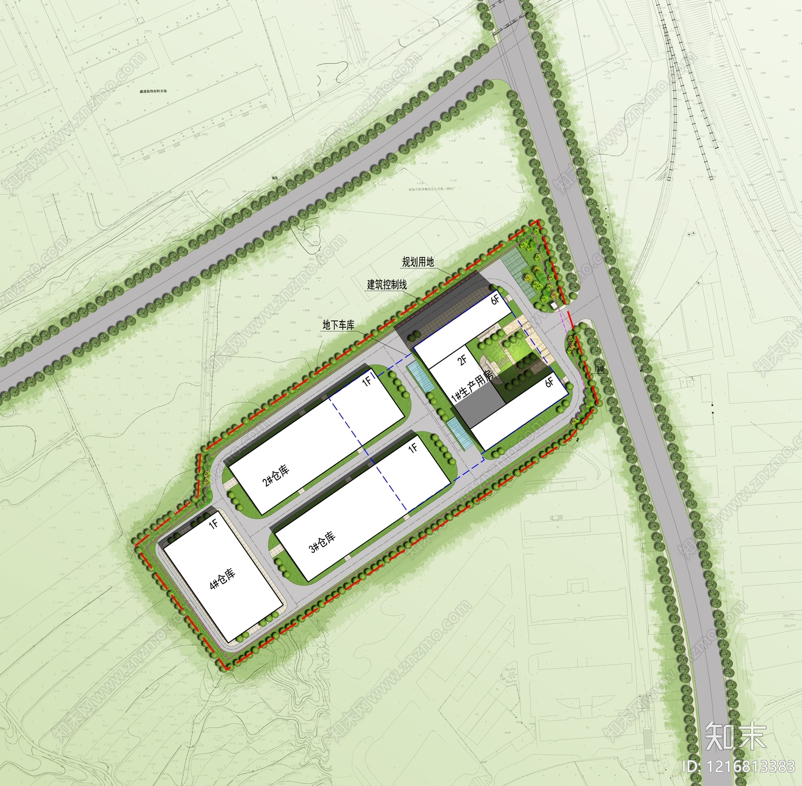 仓储建筑施工图下载【ID:1216813383】