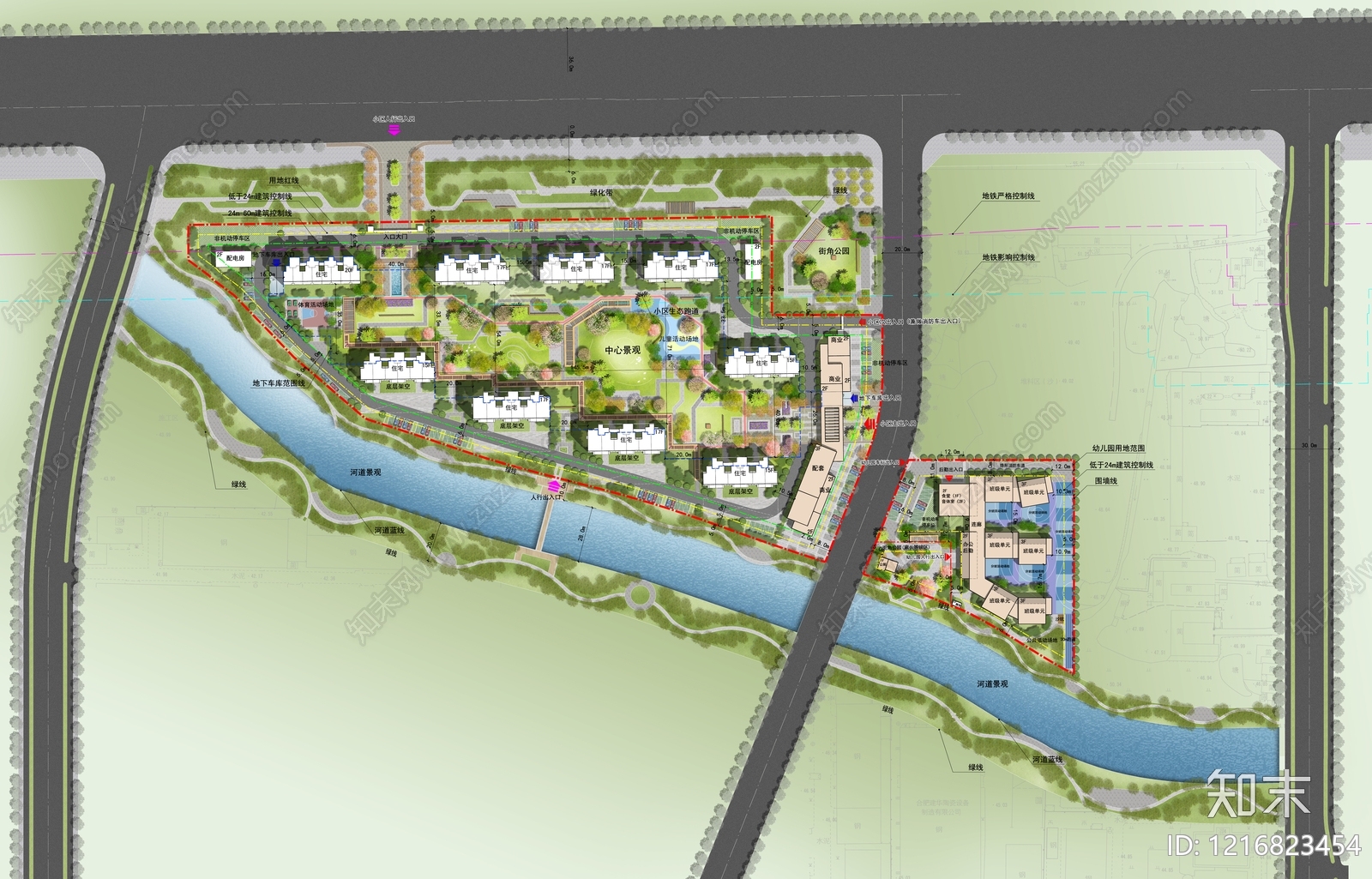 新中式住宅楼建筑施工图下载【ID:1216823454】