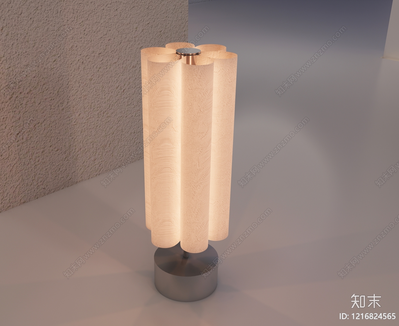 现代落地灯3D模型下载【ID:1216824565】