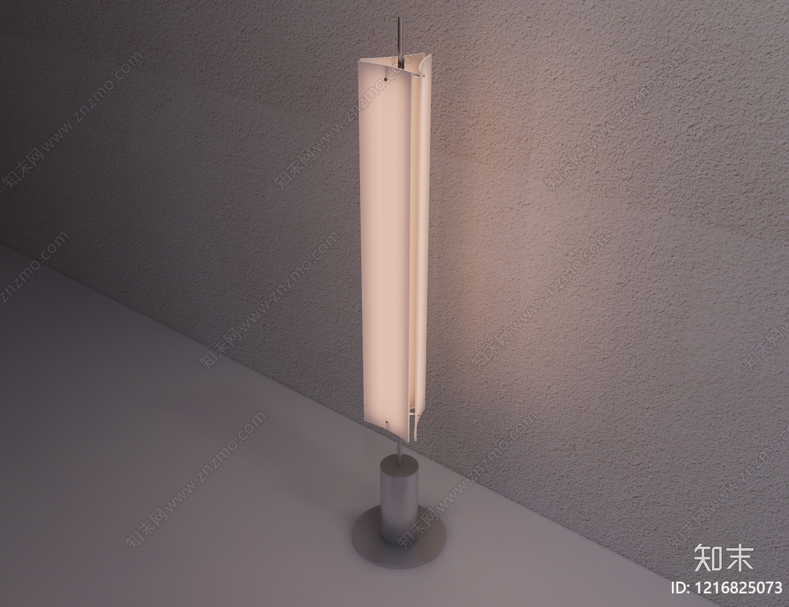极简落地灯3D模型下载【ID:1216825073】