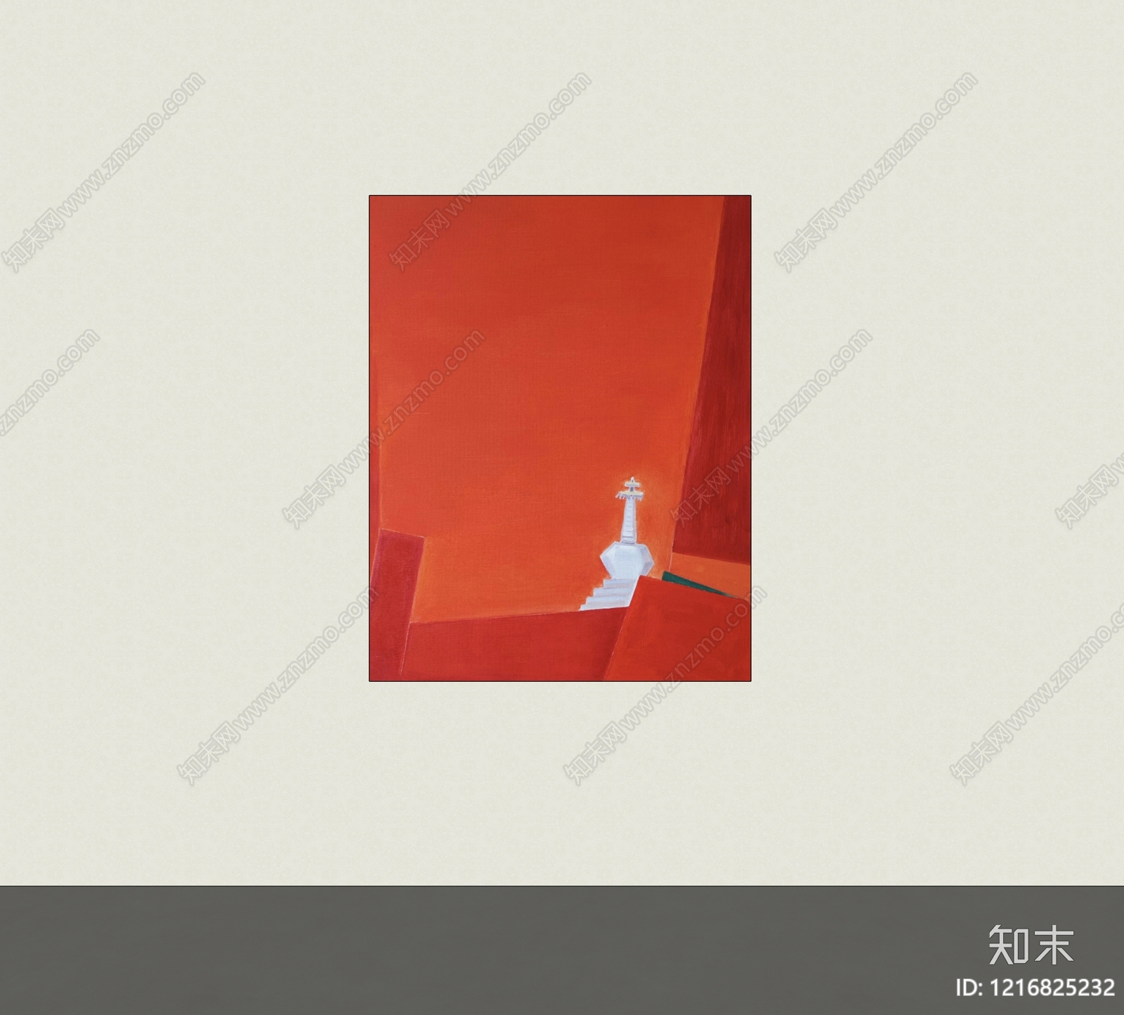 挂画SU模型下载【ID:1216825232】