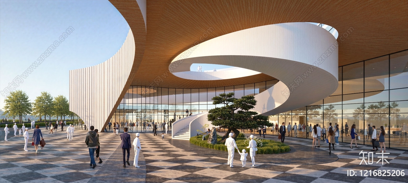 现代主义其他公共建筑SU模型下载【ID:1216825206】