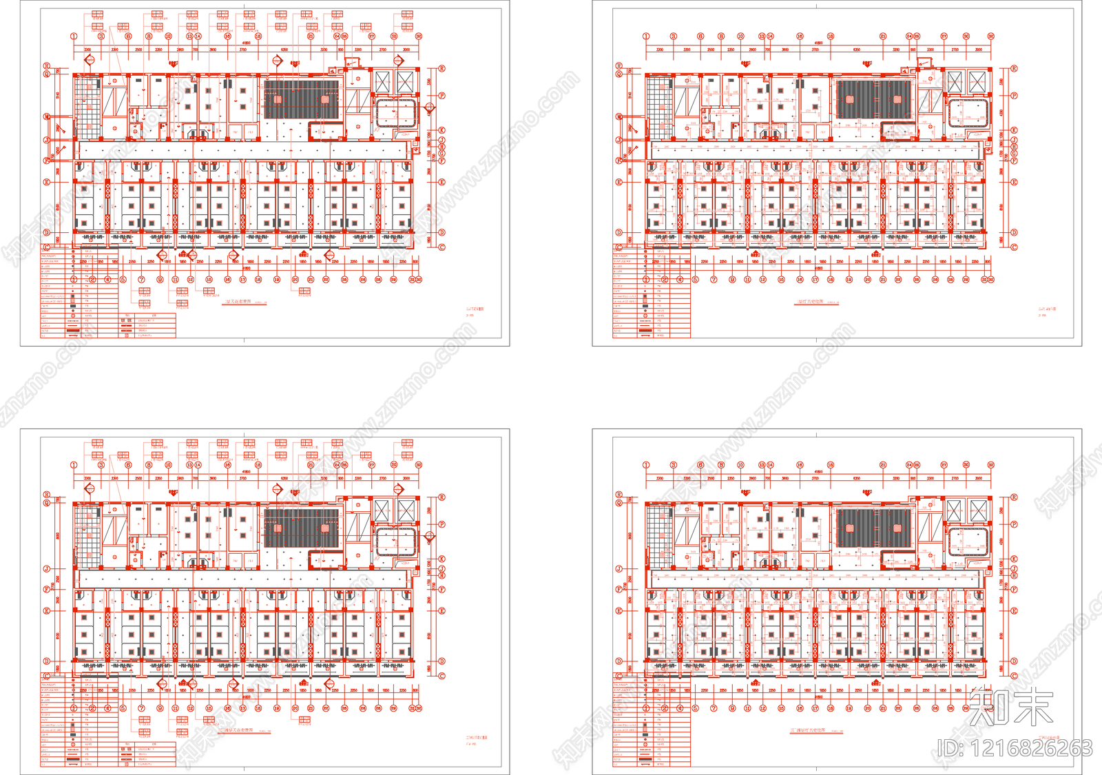 现代养老院施工图下载【ID:1216826263】