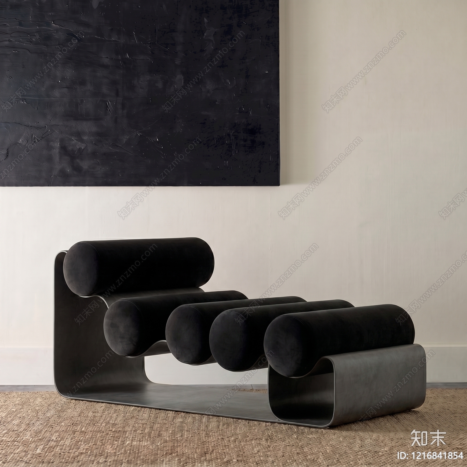 现代躺椅SU模型下载【ID:1216841854】