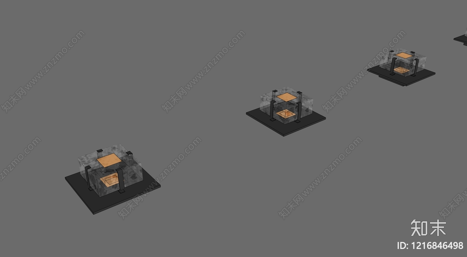 现代景观灯SU模型下载【ID:1216846498】